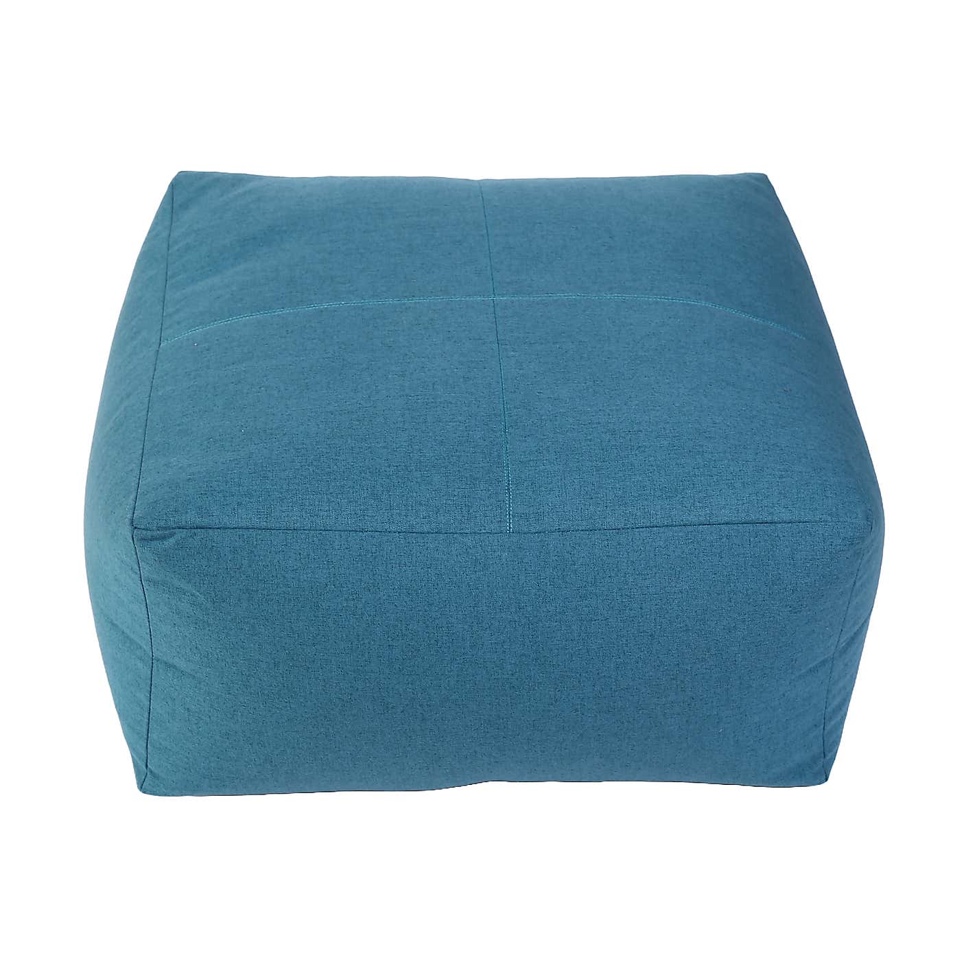 Kaikoo Luxe Brushed Fabric Square Slab Beanbag