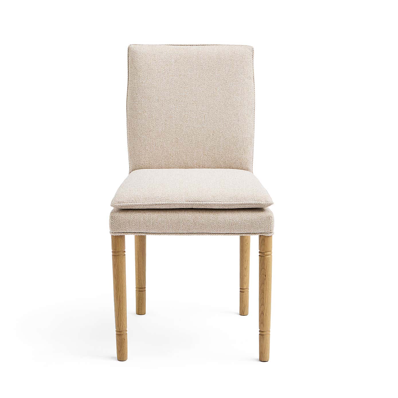 Churchgate Walcote Dining Chair, Herringbone Fabric
