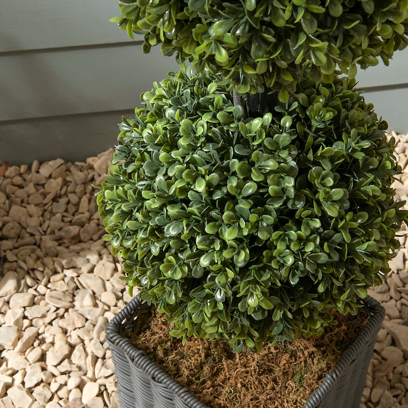 3 Boxwood Balls Tree 90cm