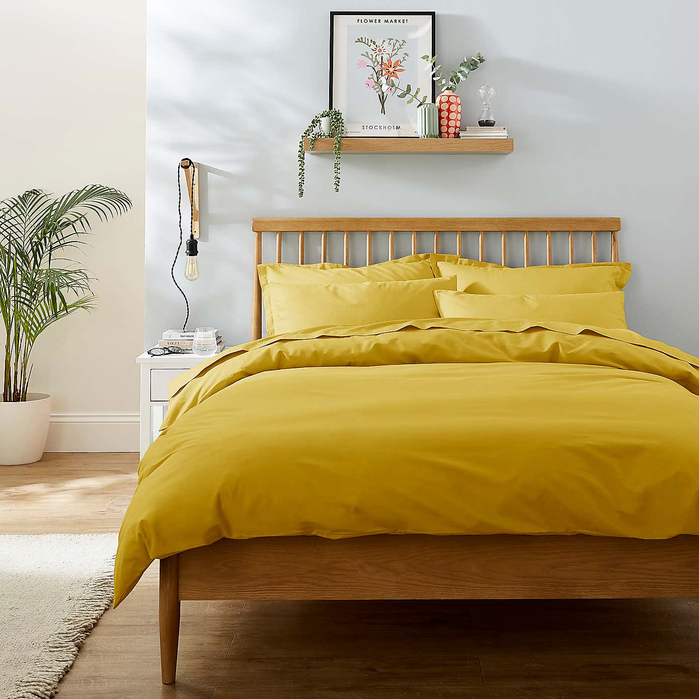 Pure Cotton Plain Dye Duvet Cover