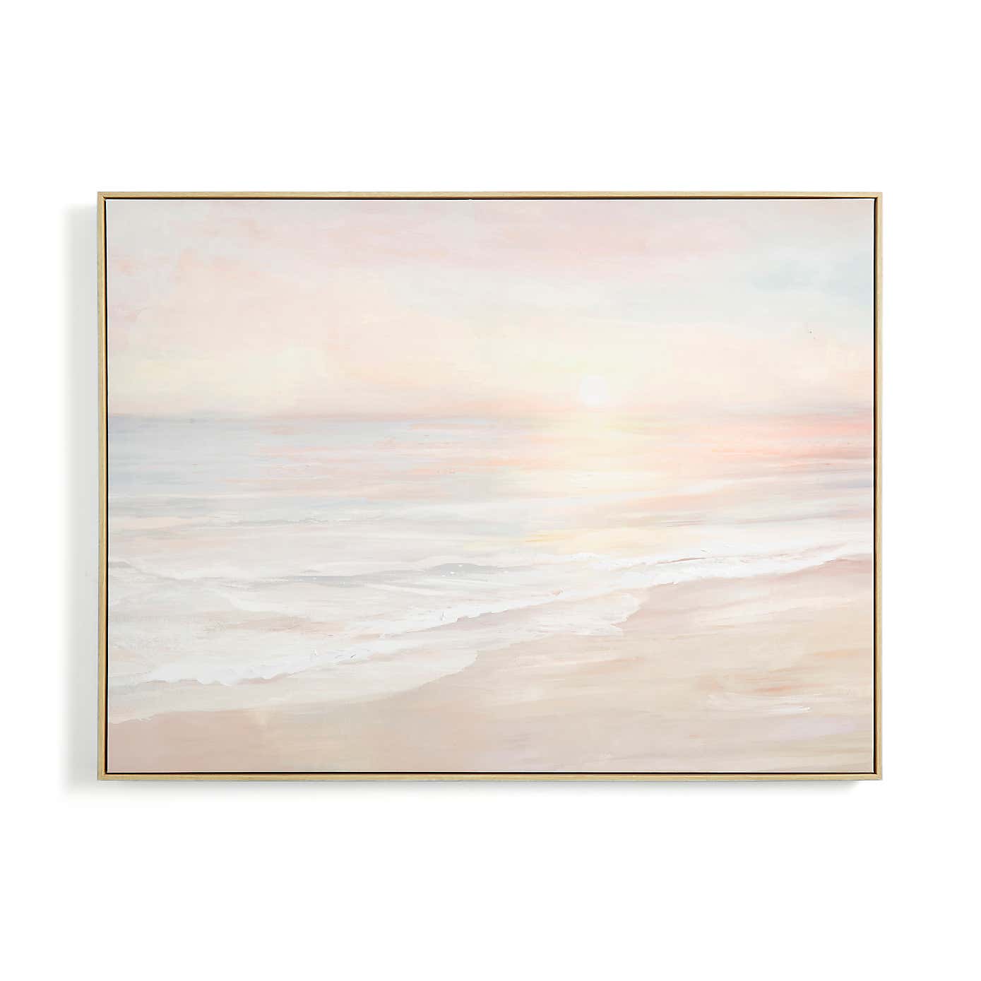 Coastal Capped Canvas 80x60cm