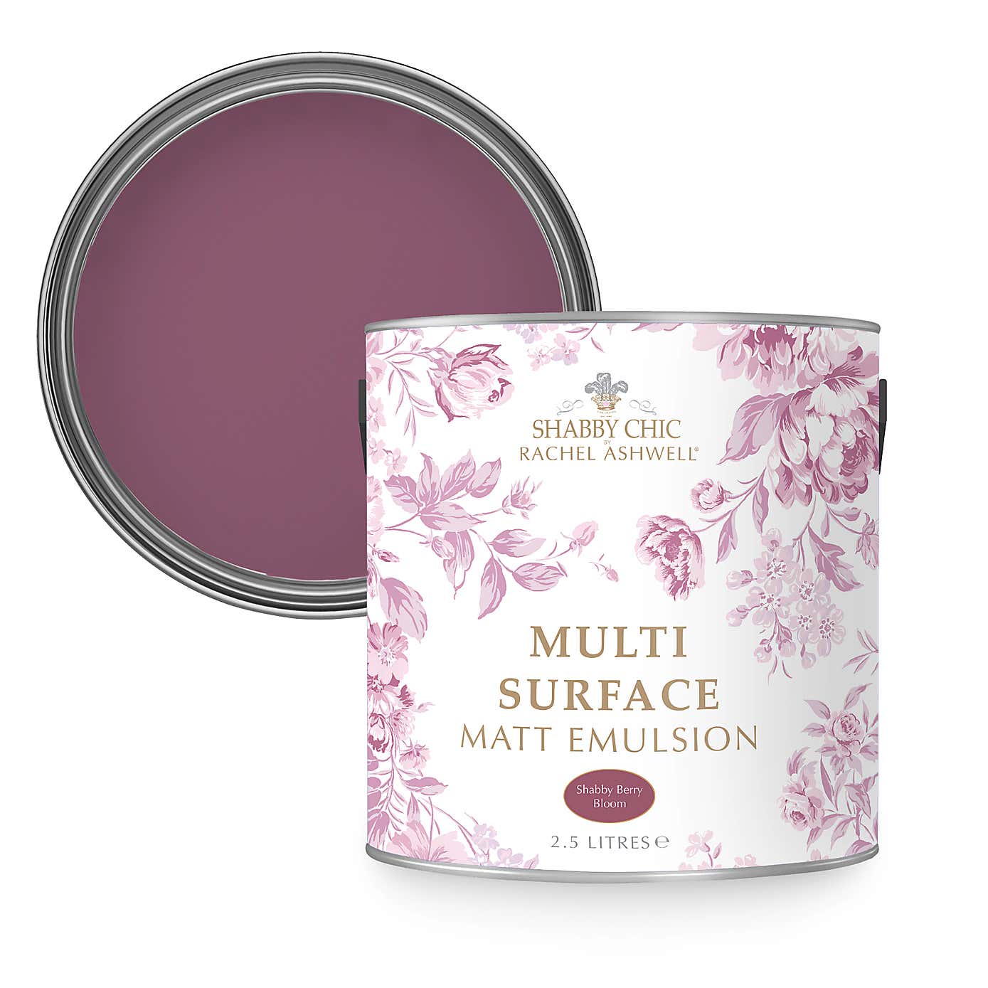 Rachel Ashwell Shabby Chic Berry Bloom Matt Emulsion Multi Surface Paint