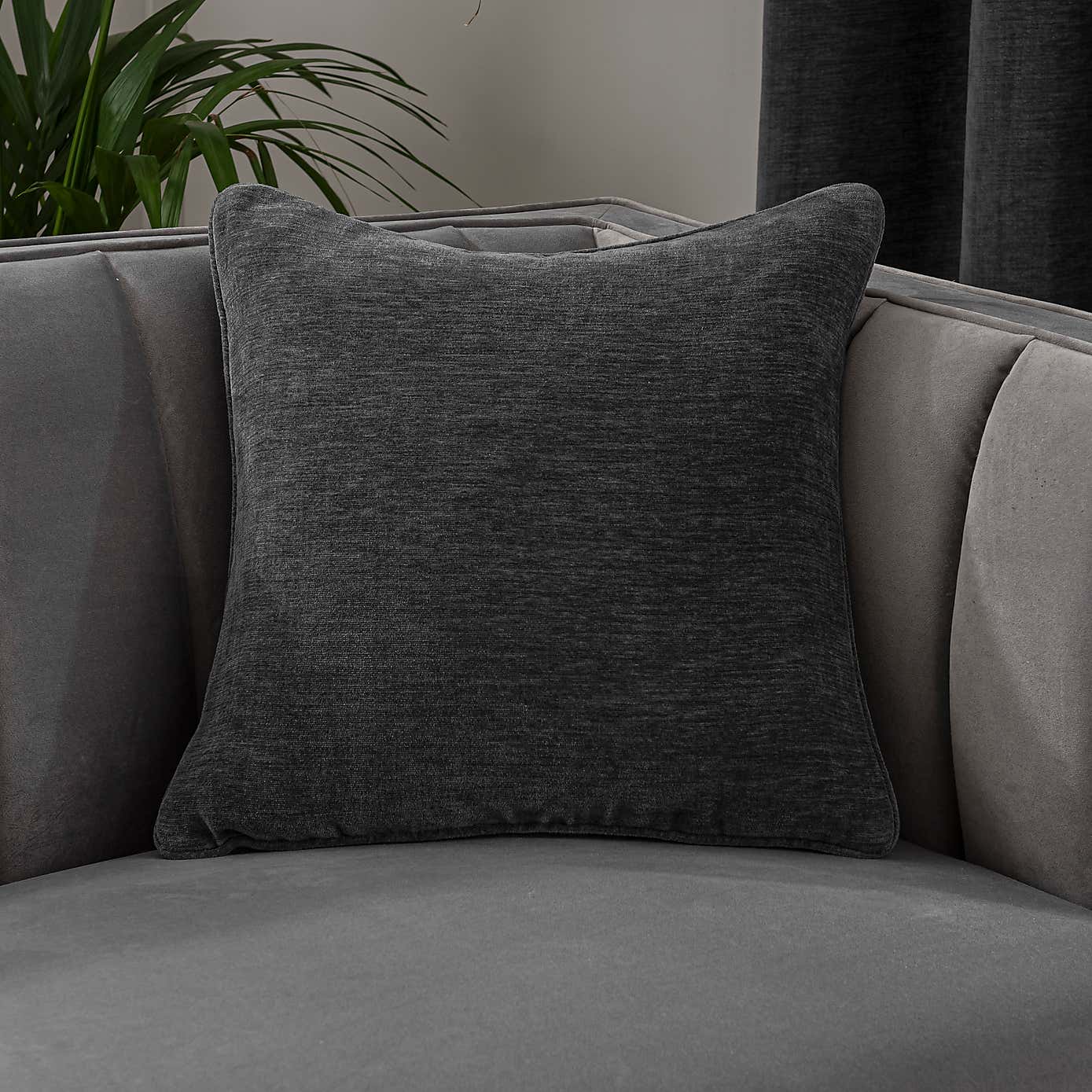 Genoa Chenille Blackout Pencil Pleat Curtains