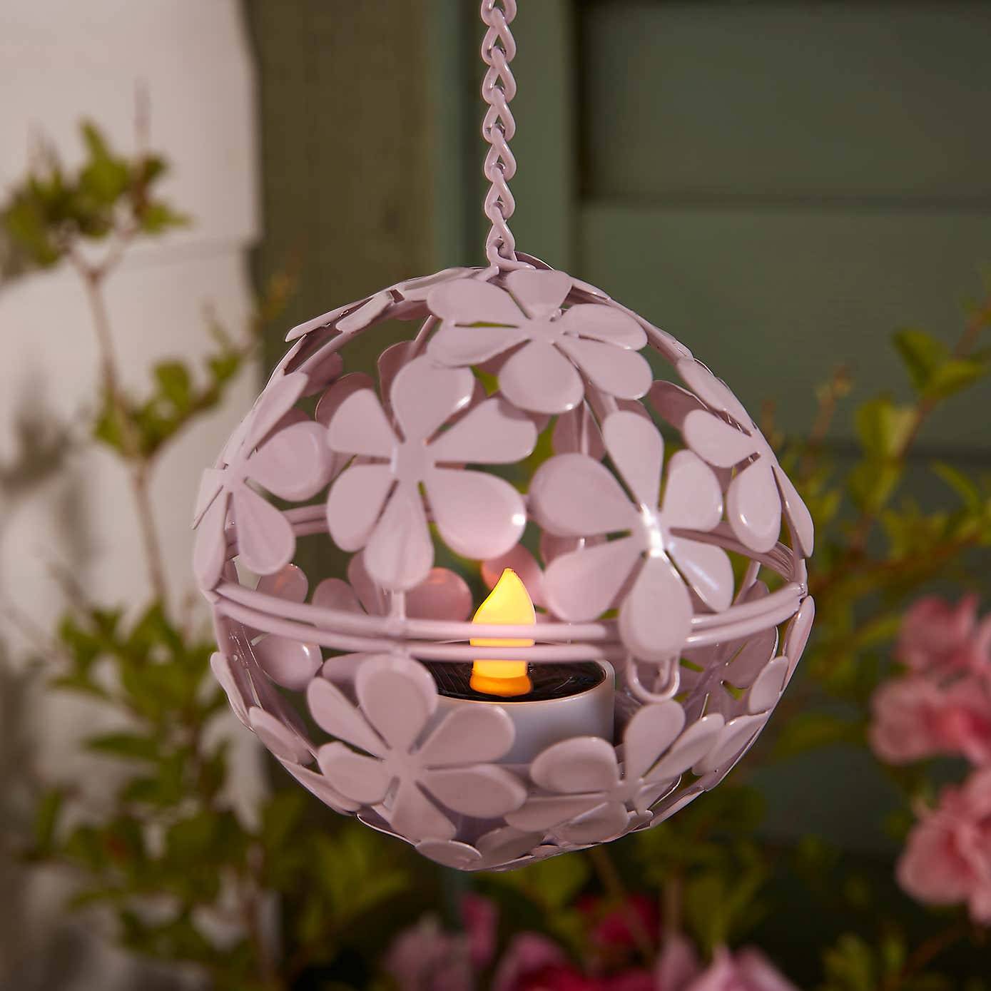 Hanging Flower Indoor Outdoor LED Light