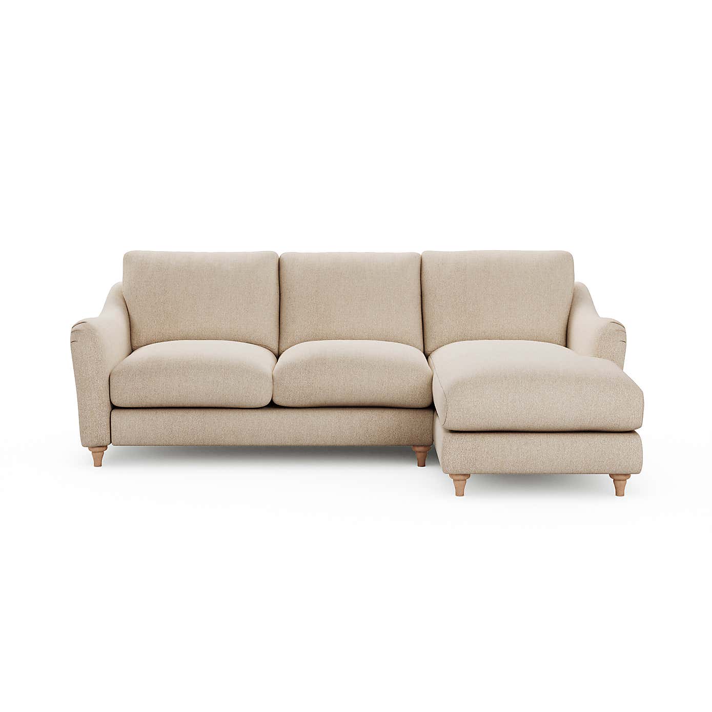 Hattie Cosy Weave Corner Chaise Sofa