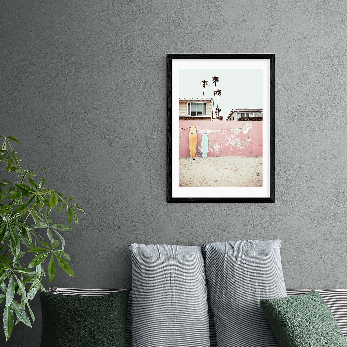 East End Prints At the Beach Print