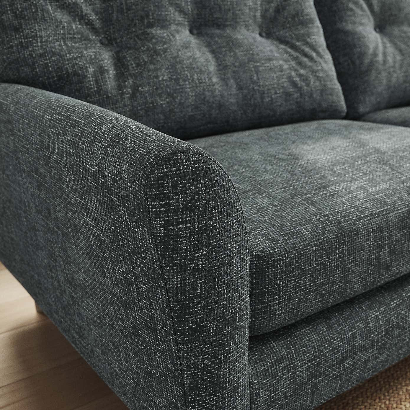 Sven Chunky Chenille 4 Seater Sofa