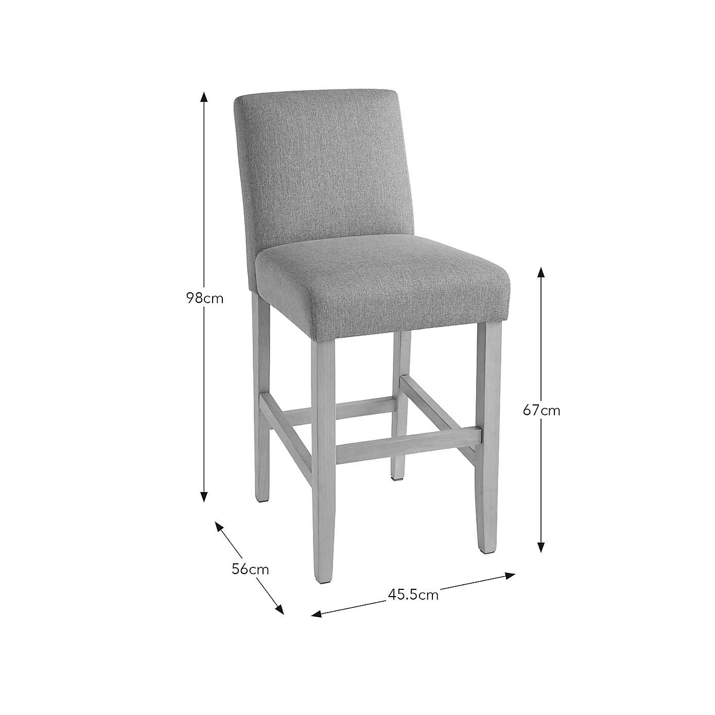 Oakley Counter Height Bar Stool, Fabric