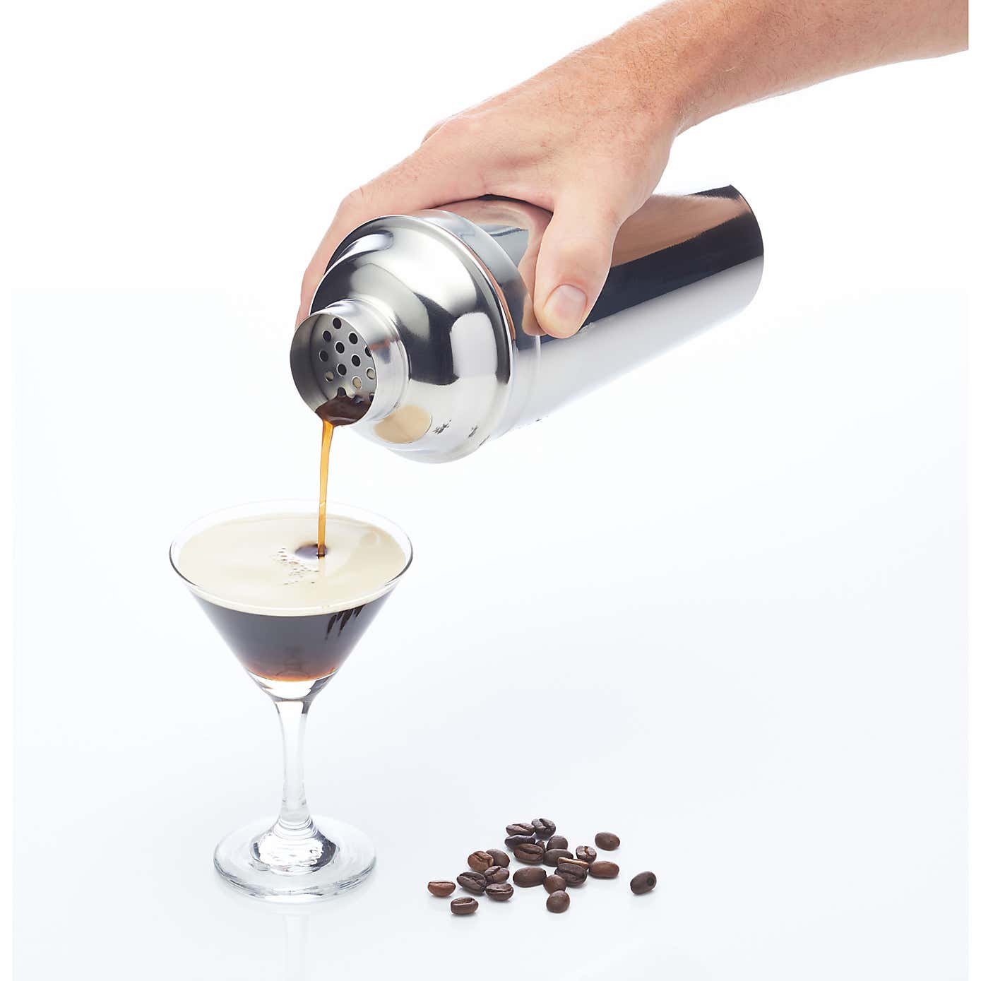 Barcraft Stainless Steel Cocktail Shaker