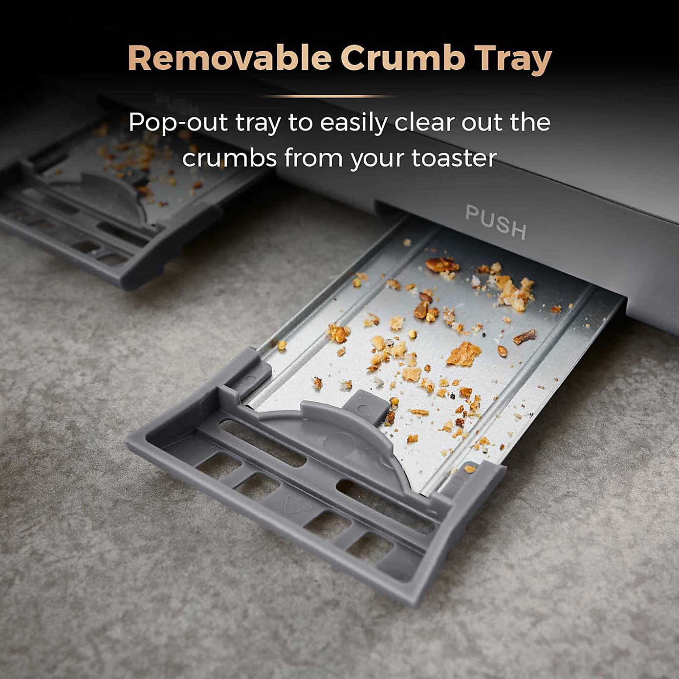 TOWER Cavaletto 4 Slice Toaster