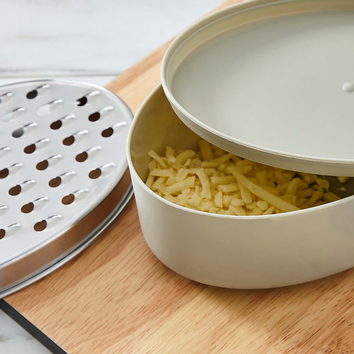 Handy Kitchen Stainless Steel 2 Blade Grater Box