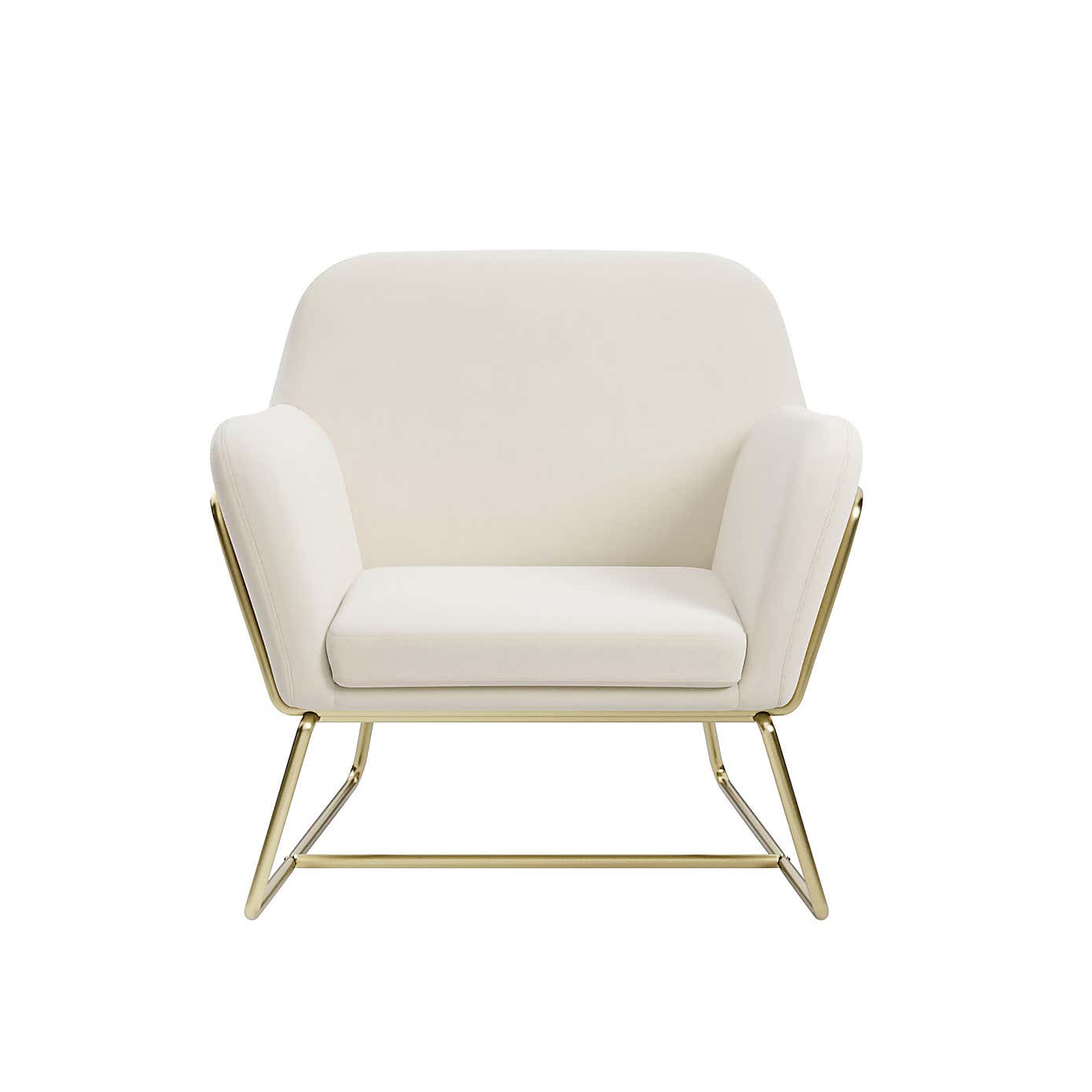 Charles Velvet Armchair