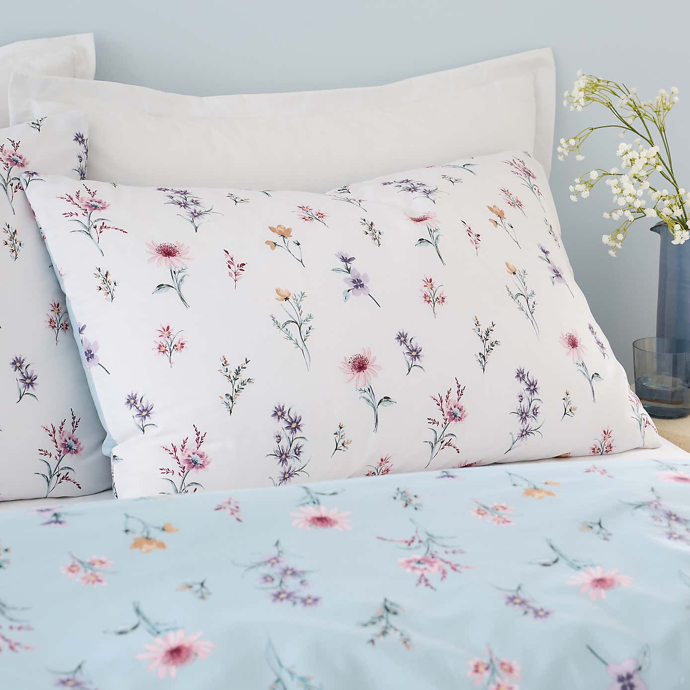 Kelsey Ditsy Cotton TENCEL™ Duvet Cover & Pillowcase Set