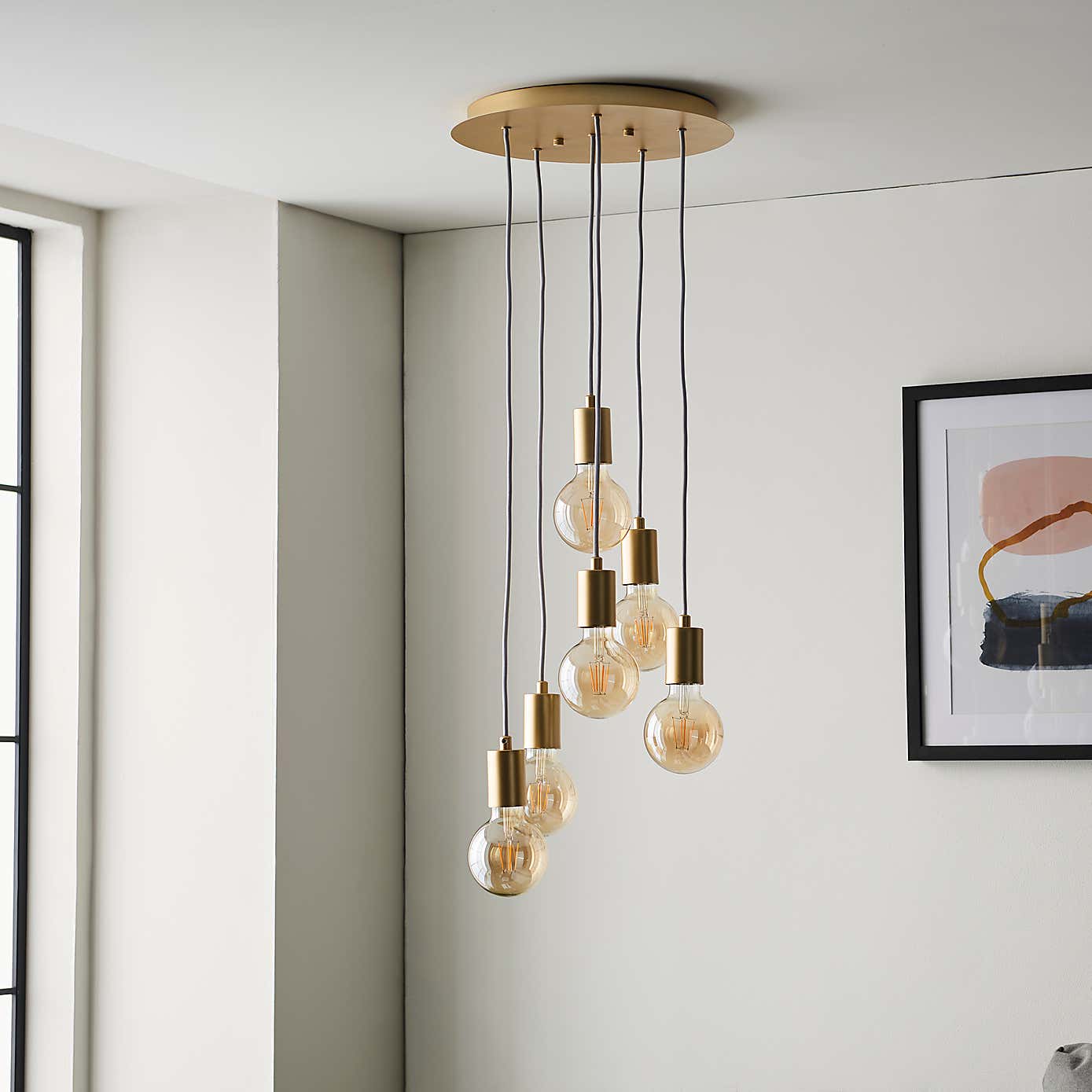 Vogue Ryker 6 Light Ceiling Fitting