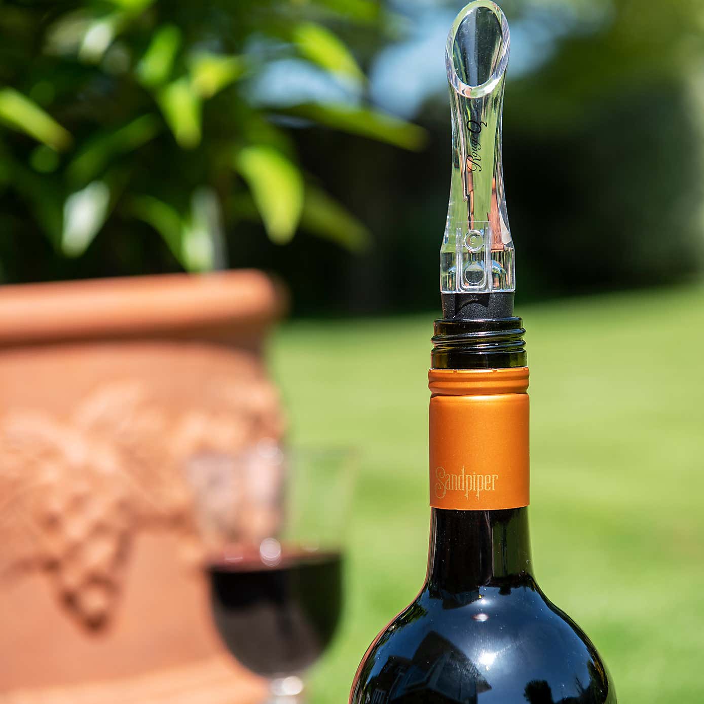 Dexam CellarDine Rouge 02 by the Glass Wine Breather