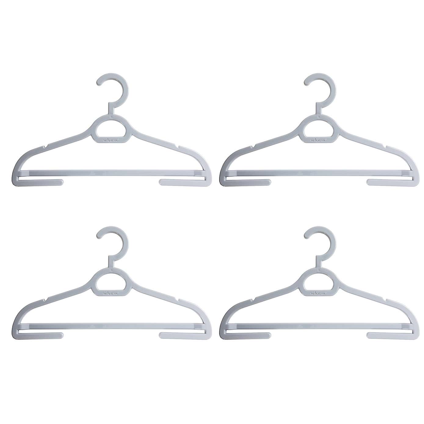 Pack of 12 Wham Adult Clothes Hangers