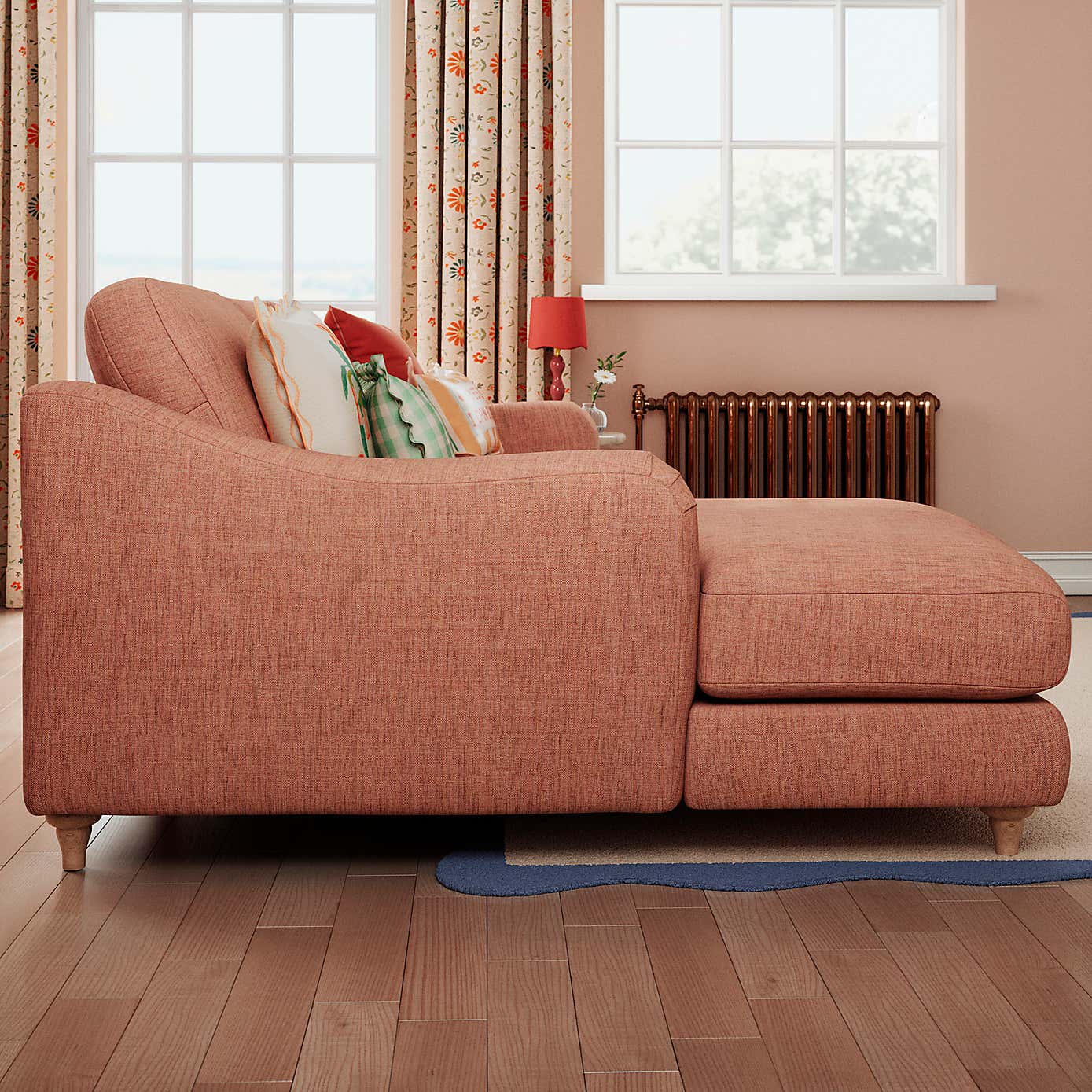 Slub Faux Linen Fabric Sample