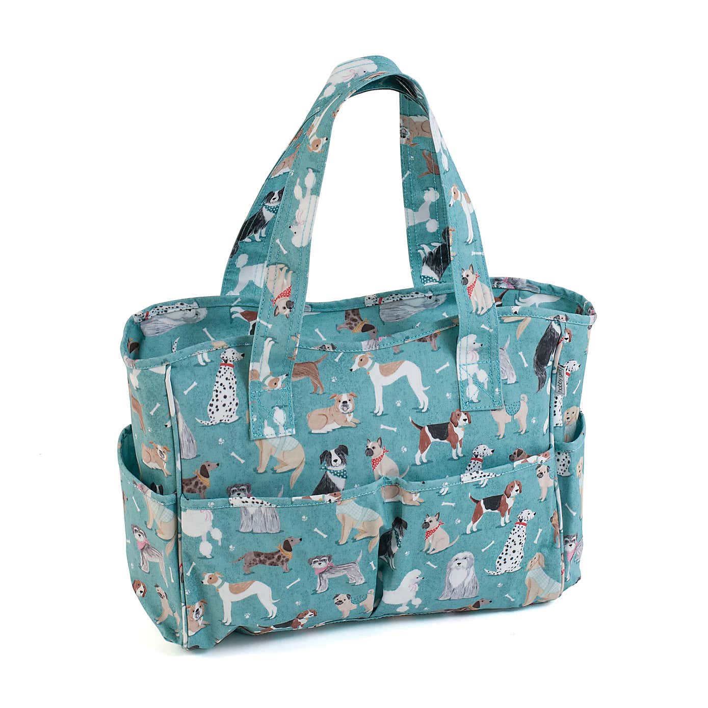 Blue Scotty Dog Crafts Bag