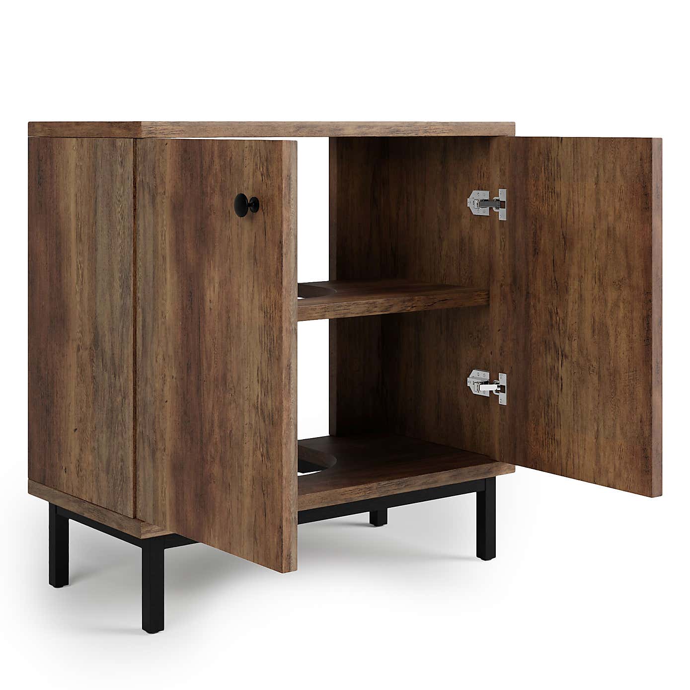 Fulton Pine Effect Bathroom Undersink Unit