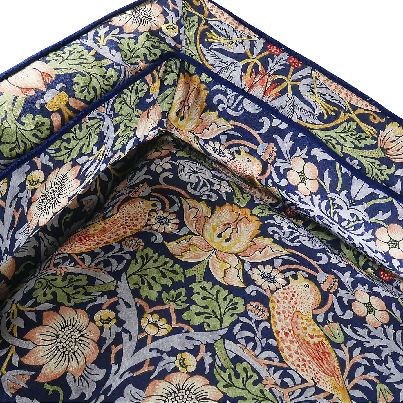 Morris & Co Strawberry Thief Sofa Dog Bed