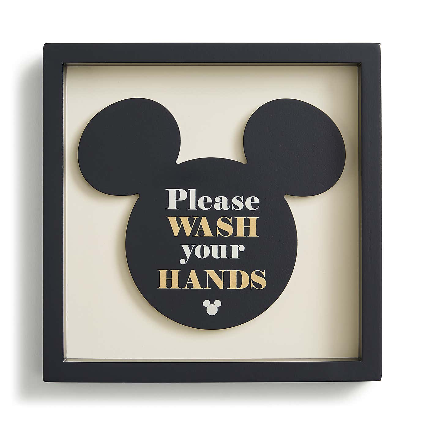 Disney Mickey Mouse Bathroom Sign