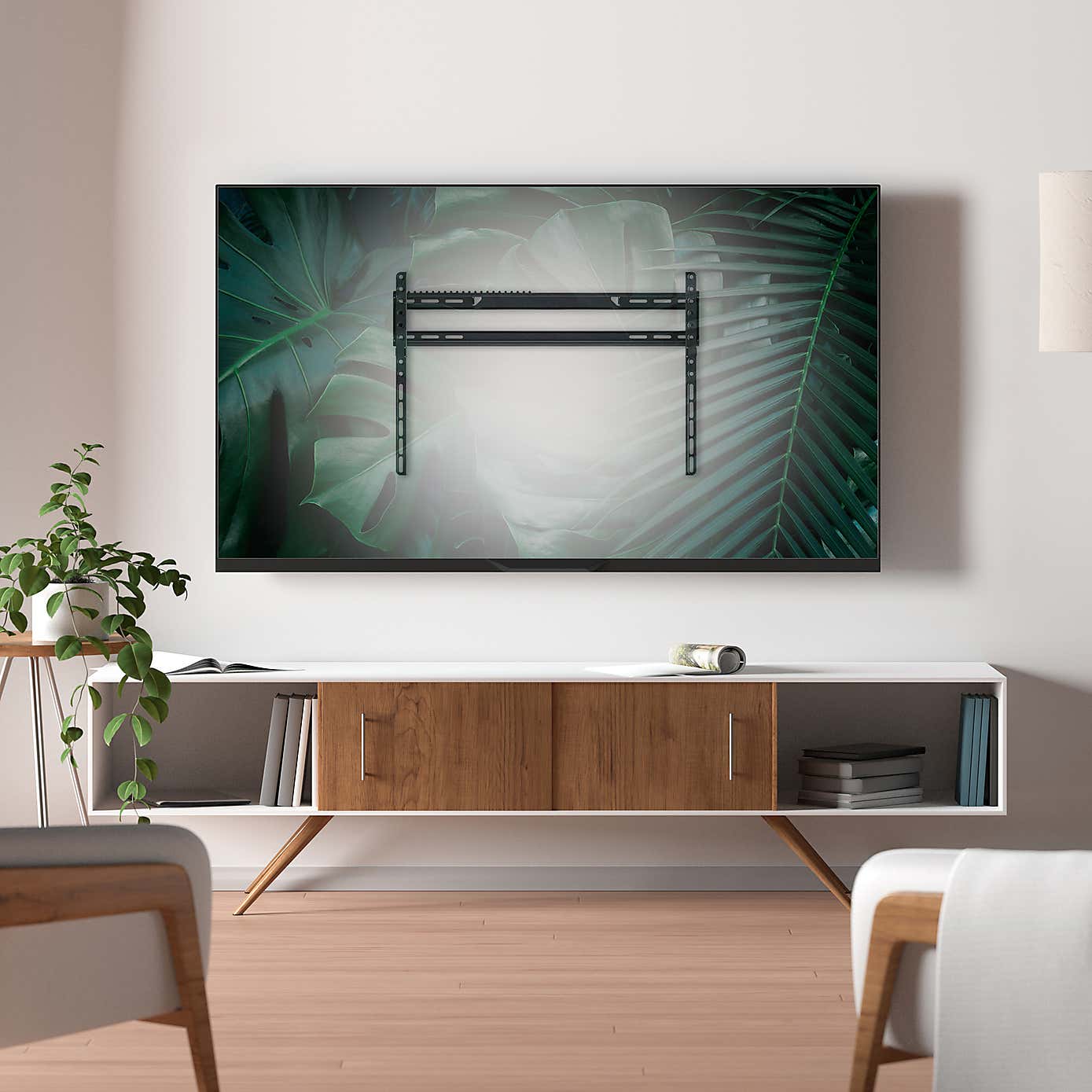 Flat To Wall TV Mount