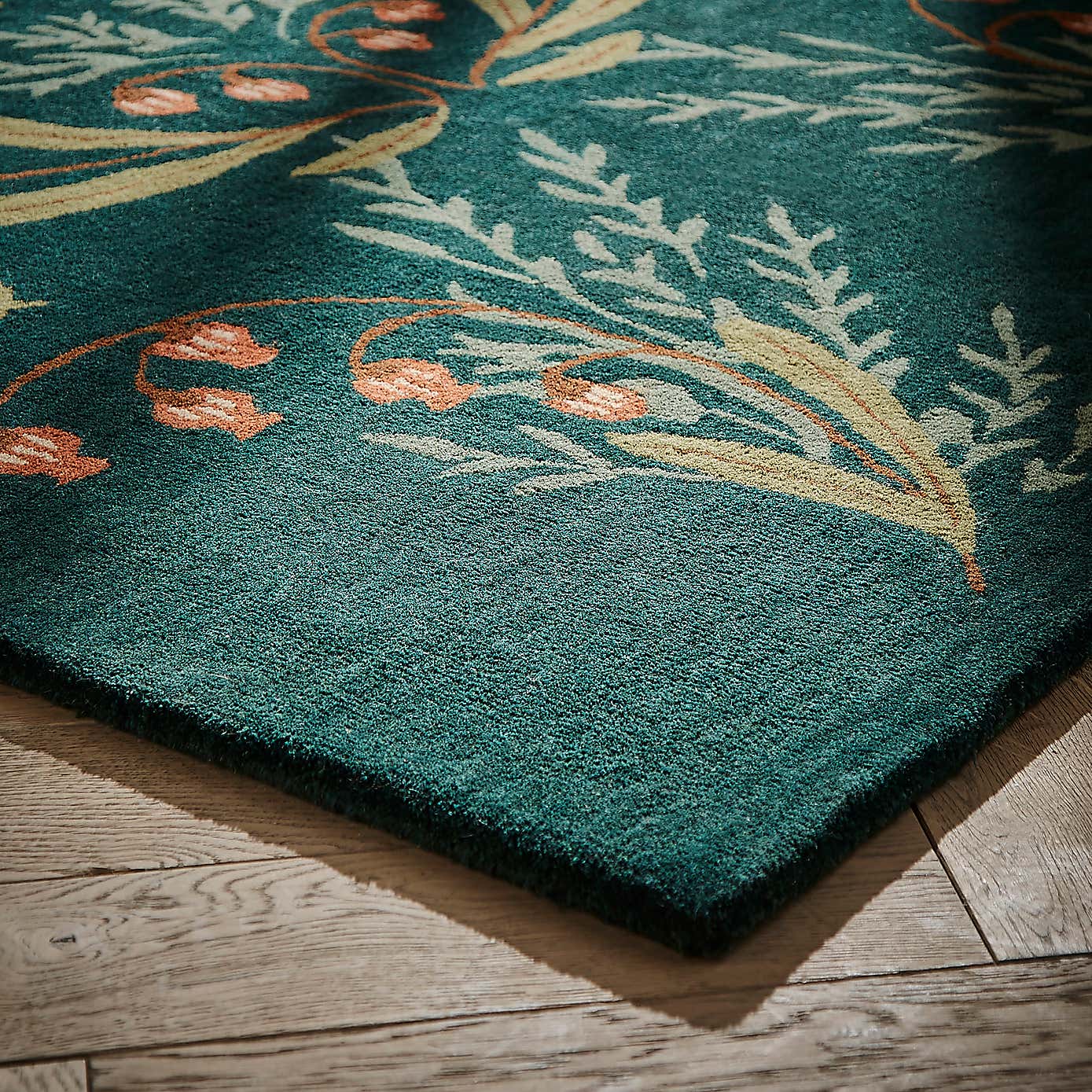 Moorland Floral Wool Rug