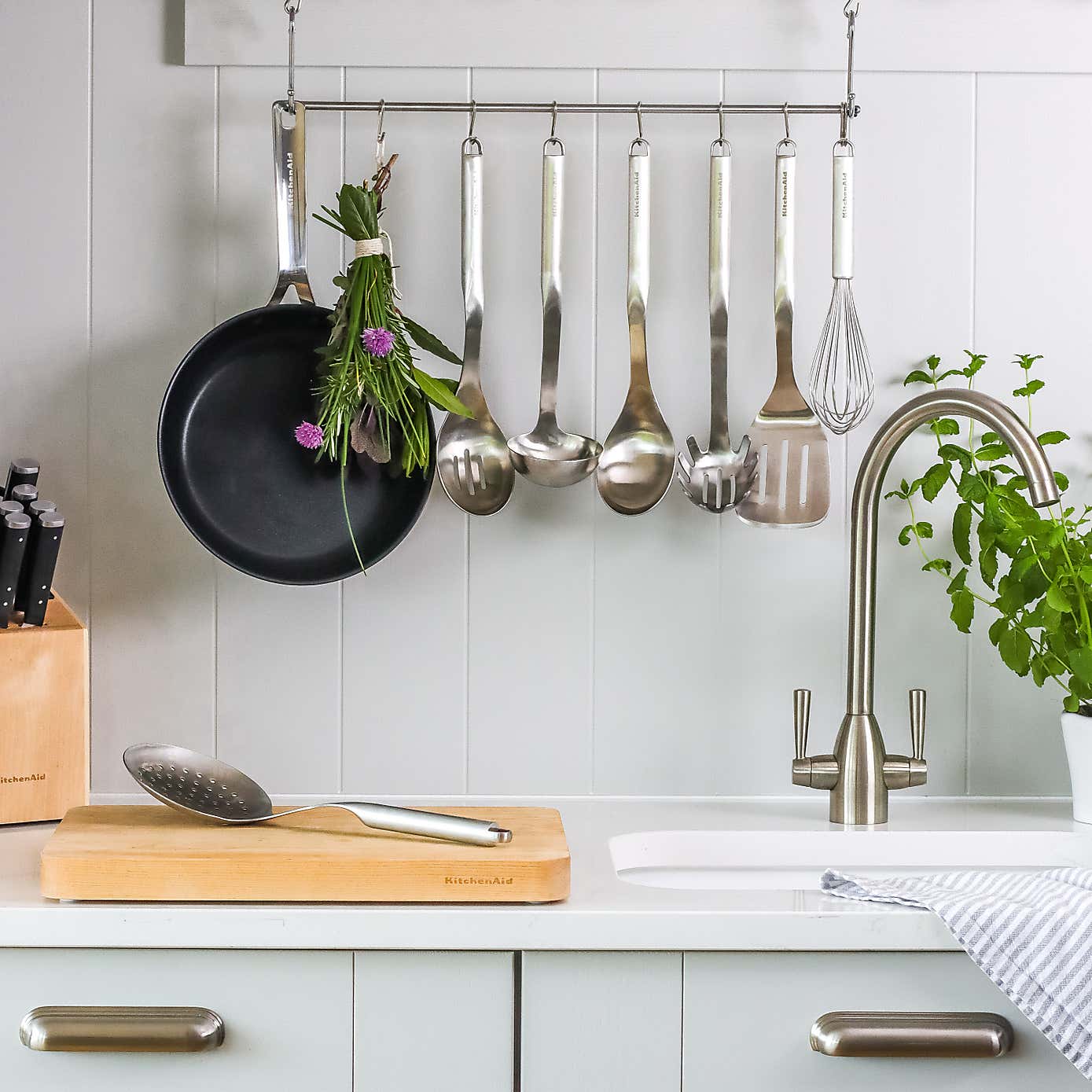 KitchenAid Premium Stainless Steel Basting Spoon