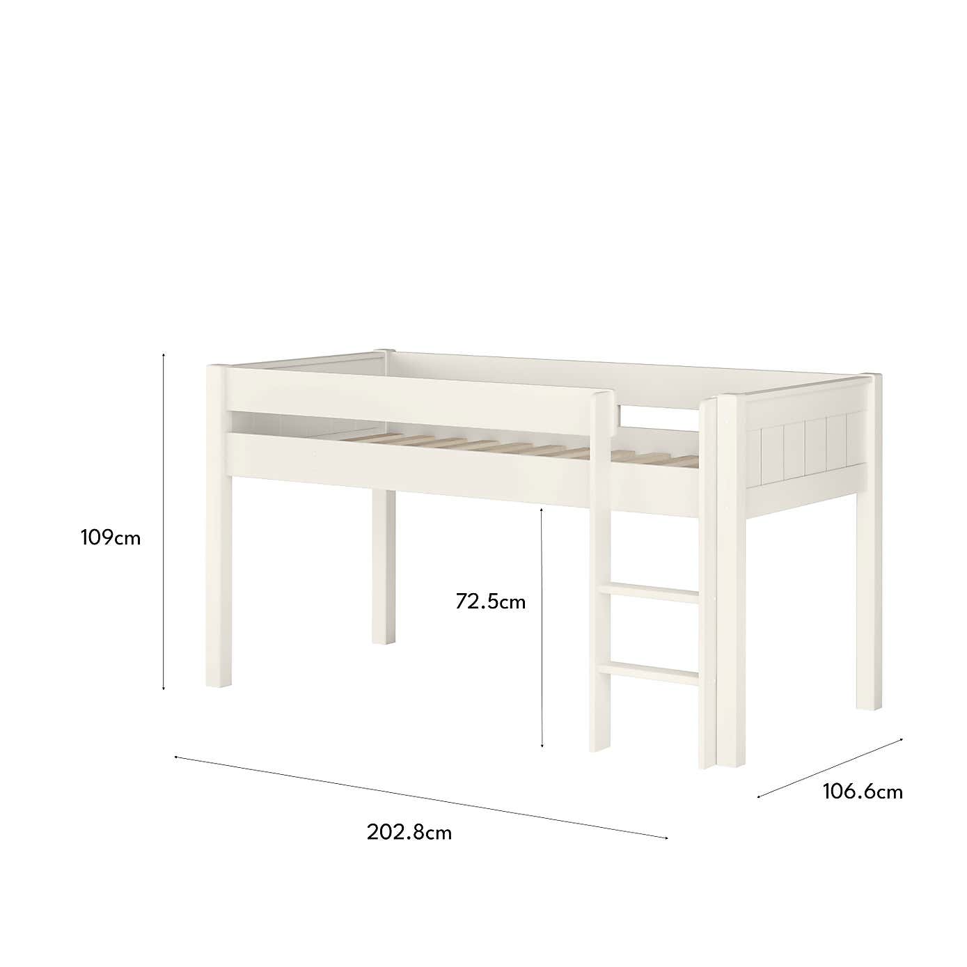 Stompa Classic Midsleeper Bed Frame
