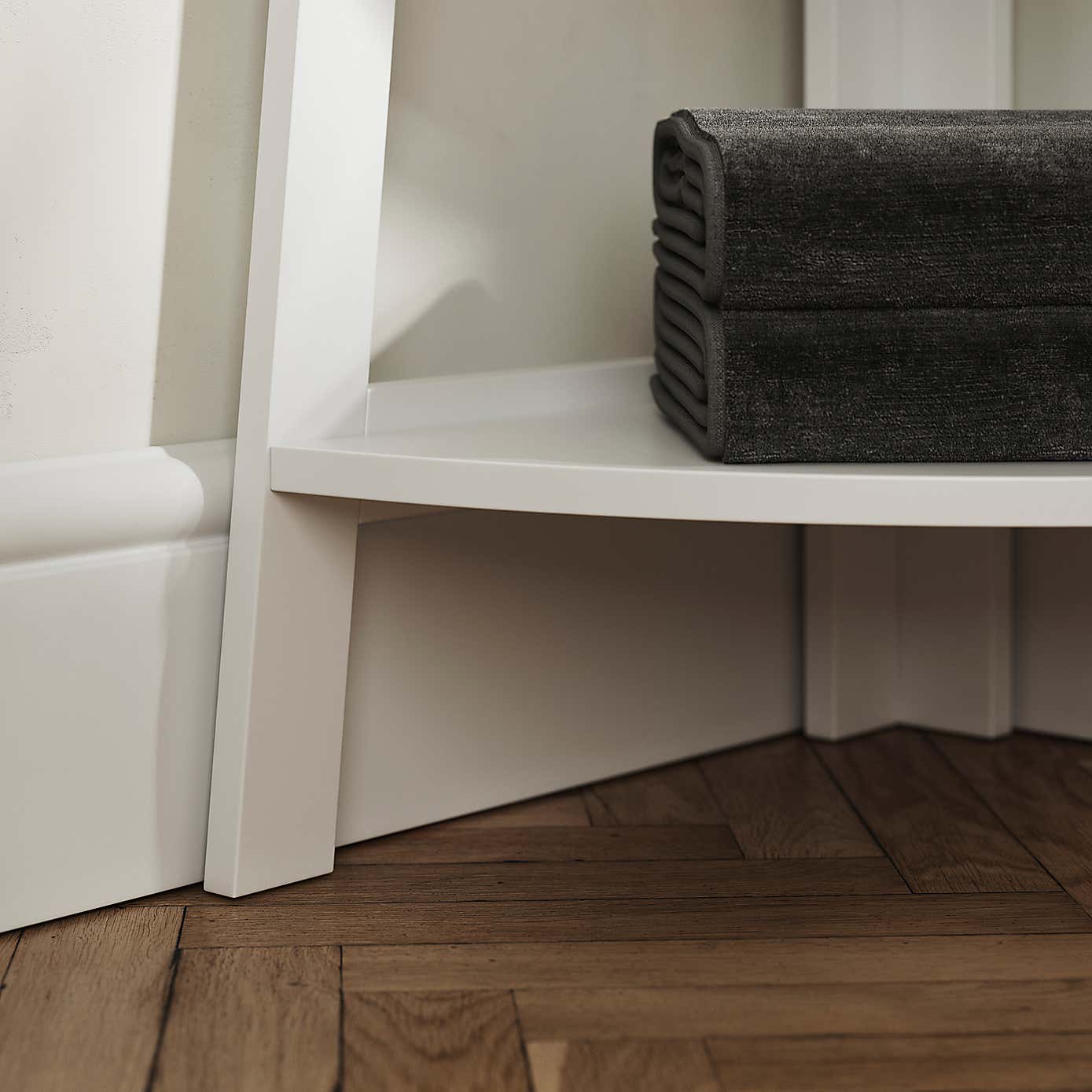 Nautical Corner Ladder Shelving Unit