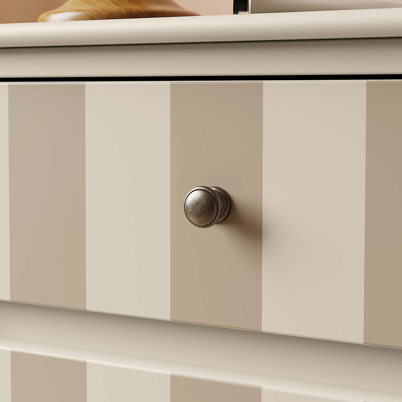 Beatrice Wide 2 Drawer Bedside Table