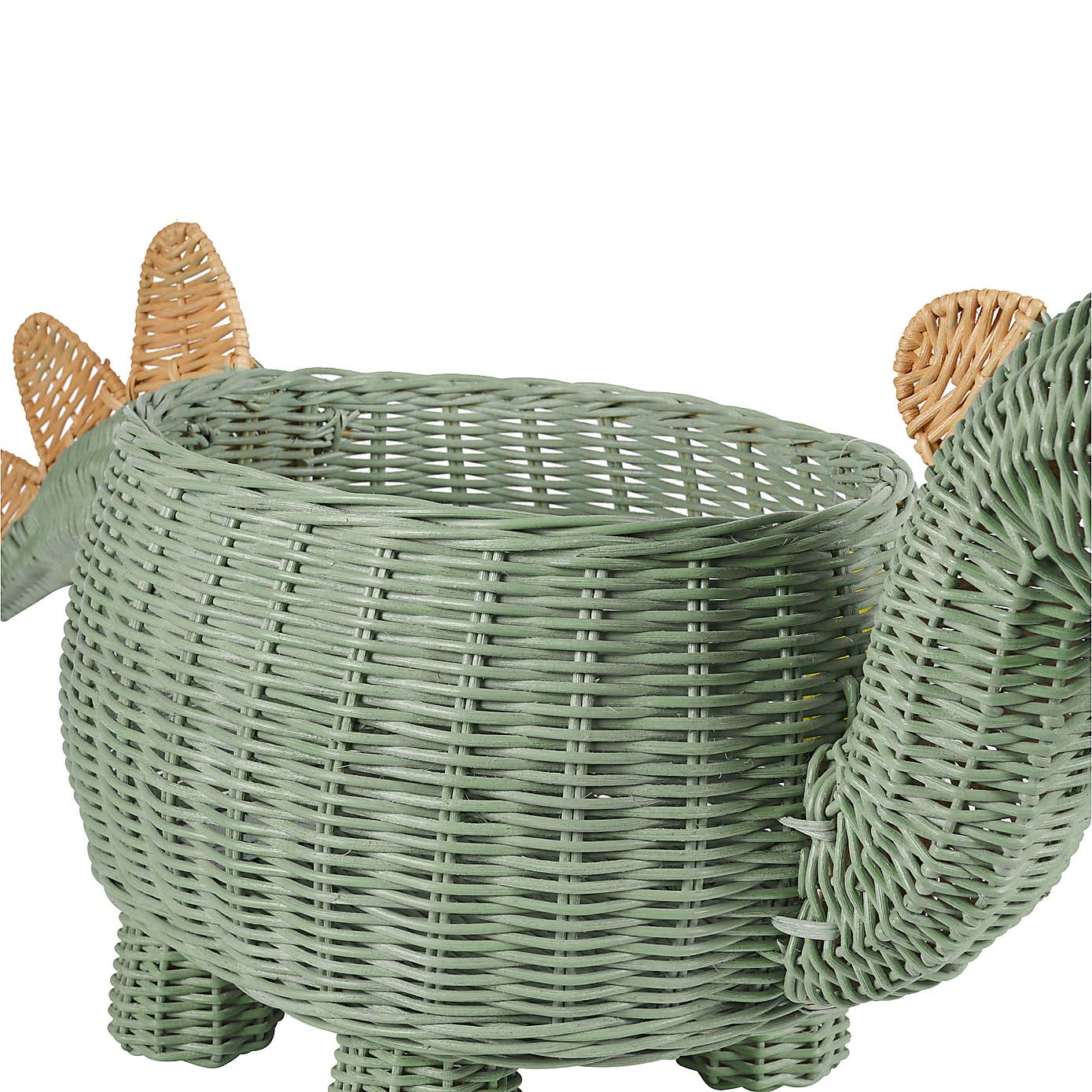 Dinosaur Rattan Storage Basket