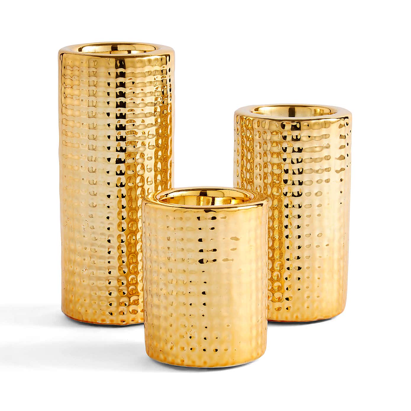 Dimpled Tealight Holders