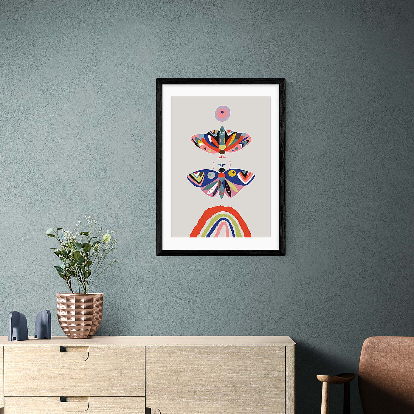 East End Prints Moth Print