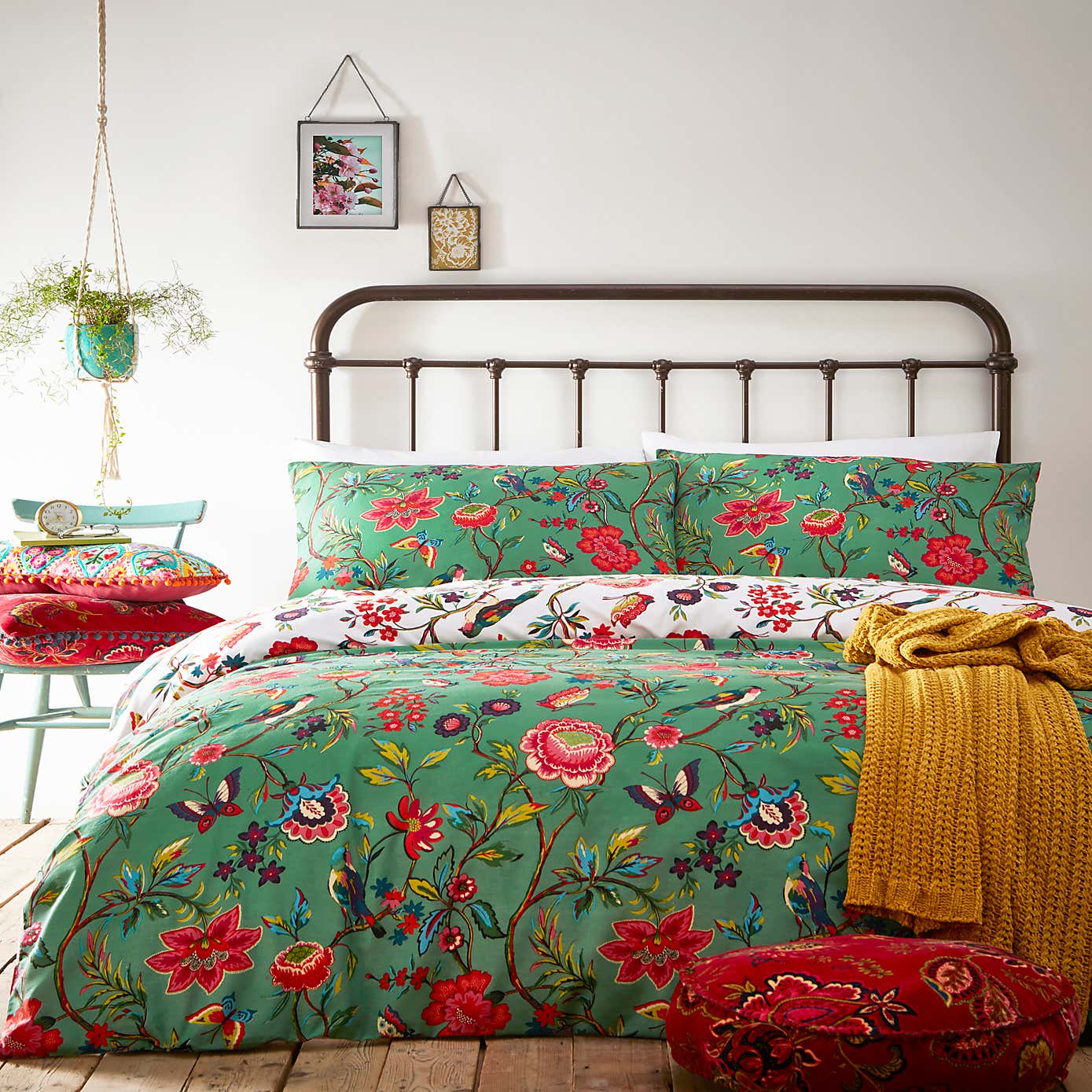 furn. Pomelo Reversible Duvet Cover & Pillowcase Set