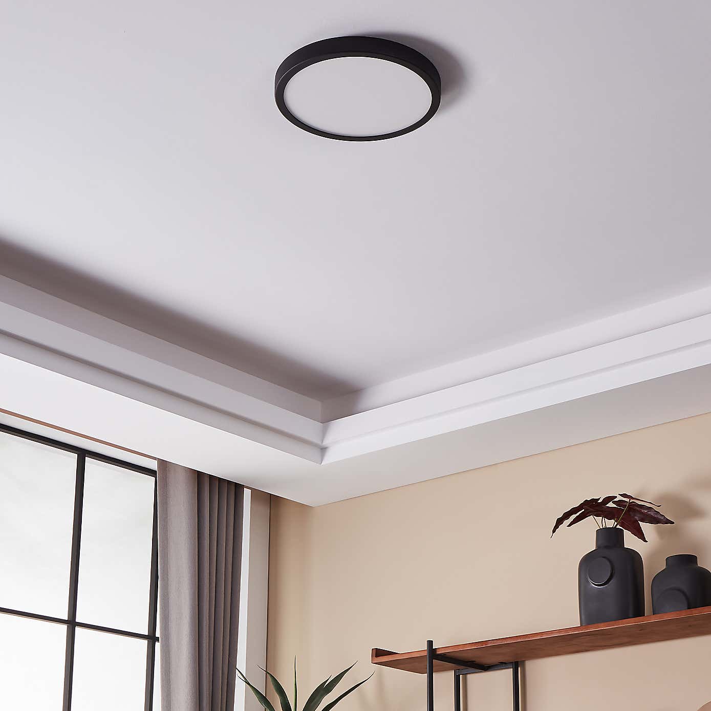 EGLO Fueva-Z Round Wall & Ceiling Light