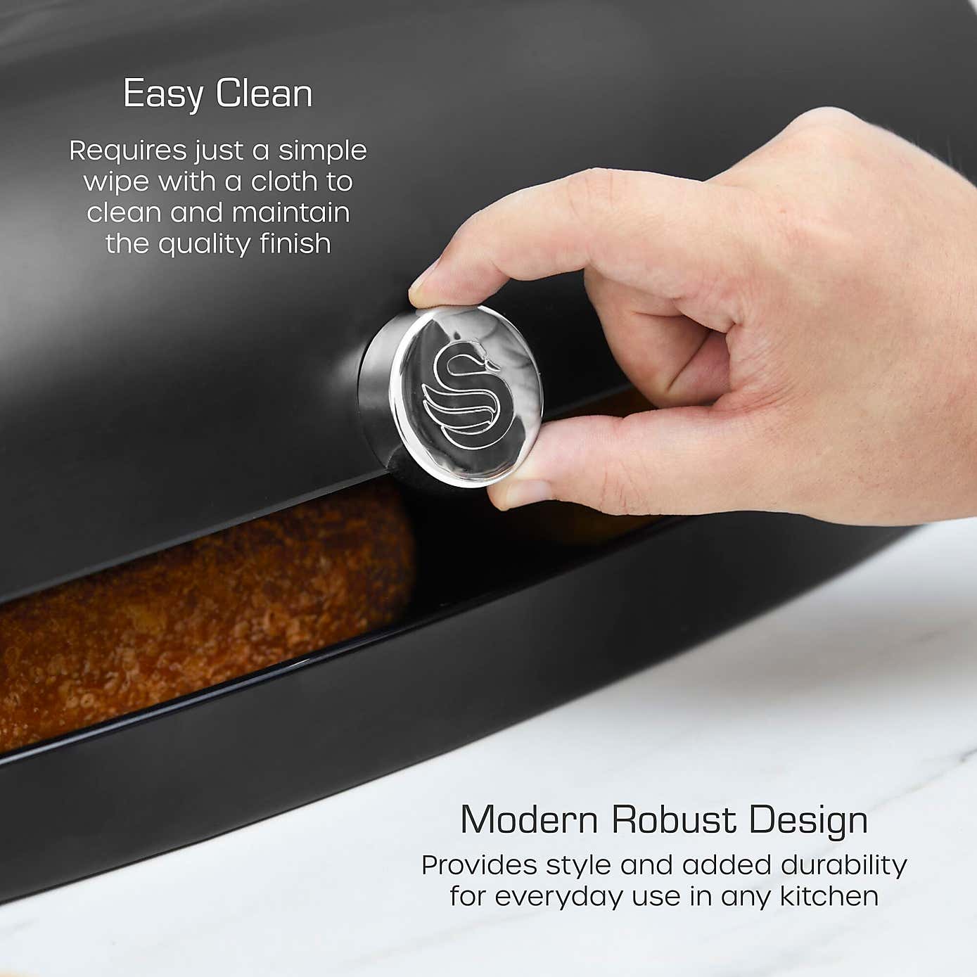 Swan Townhouse Bread Bin