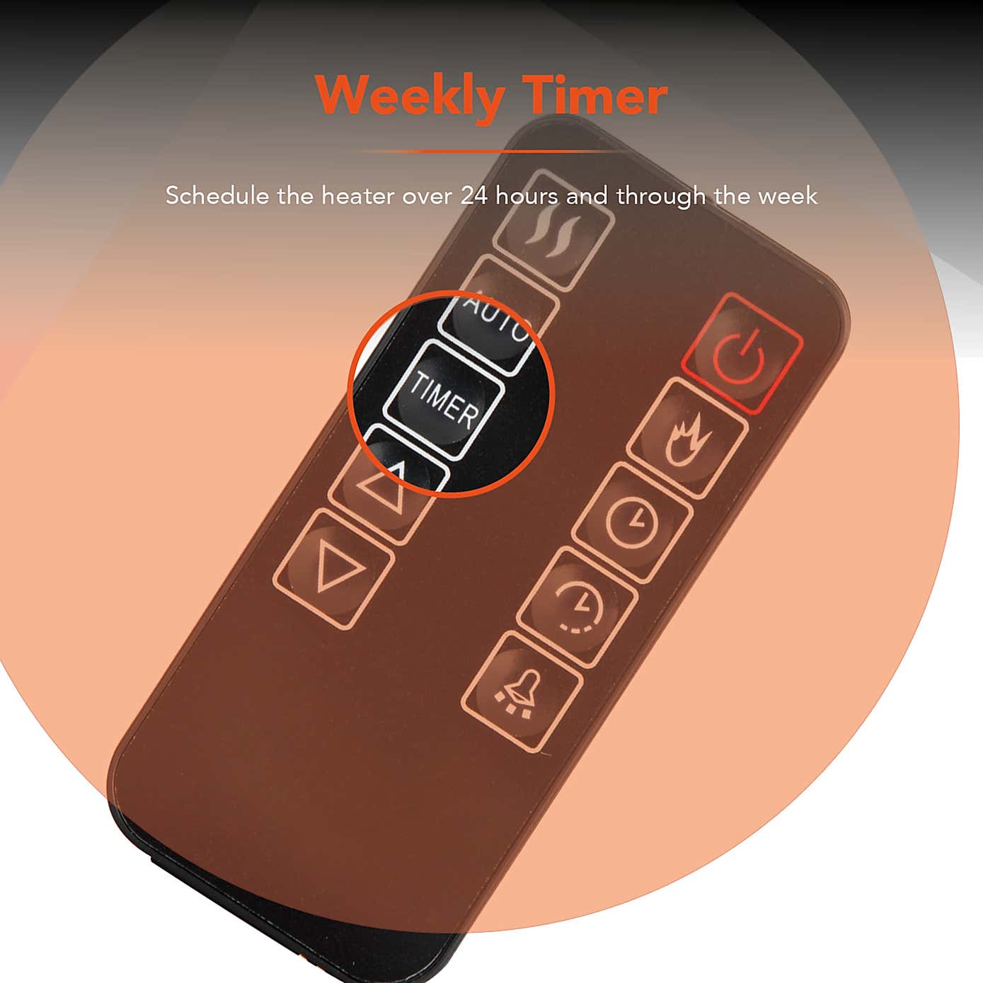 Hingham Wall Mounted Fireplace