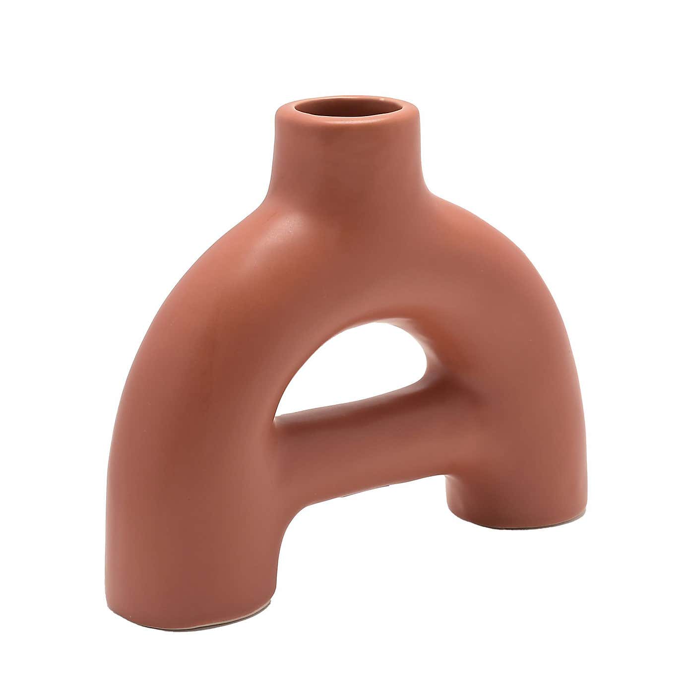 Hestia Rustic Arched Ceramic Vase