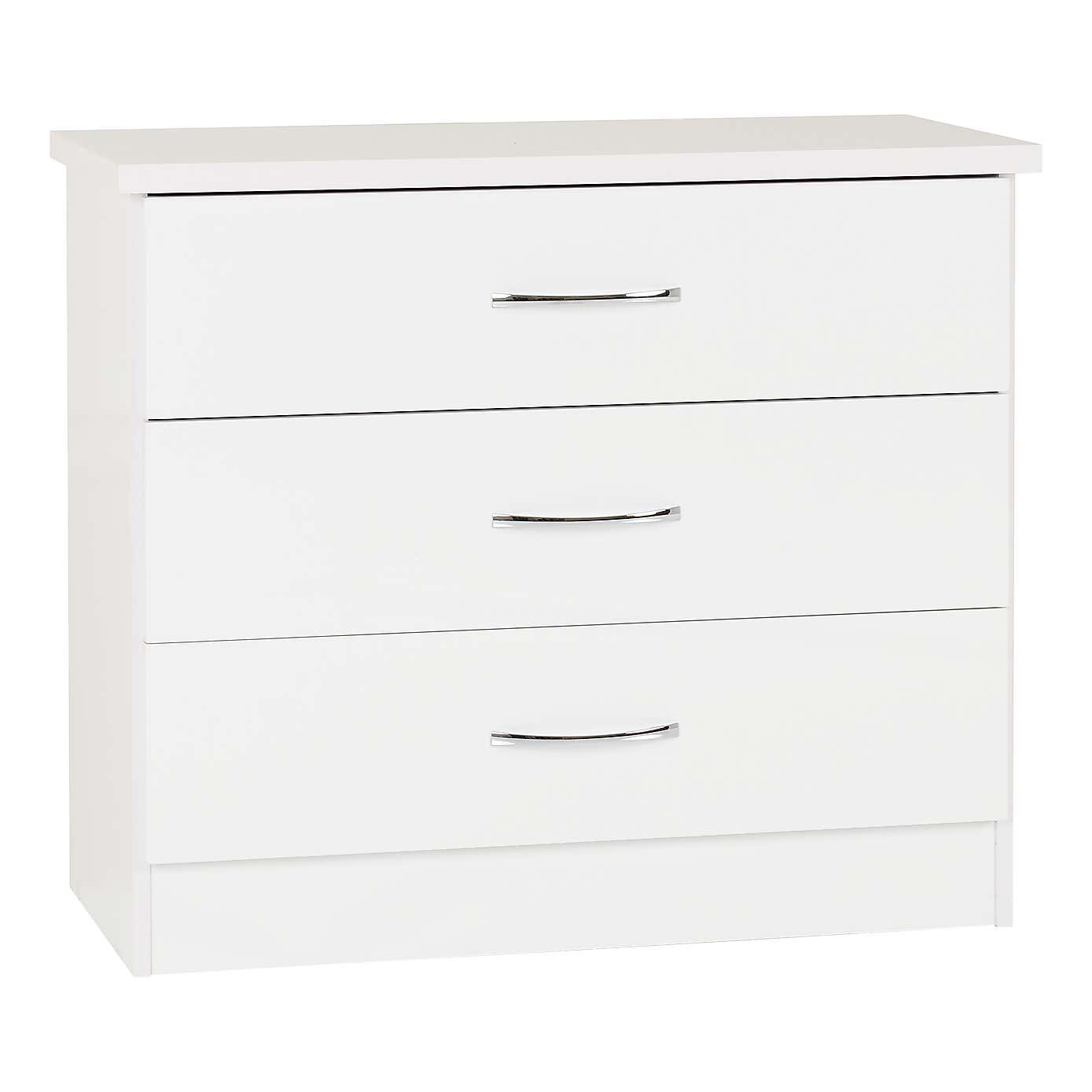 Nevada 3 Drawer Chest