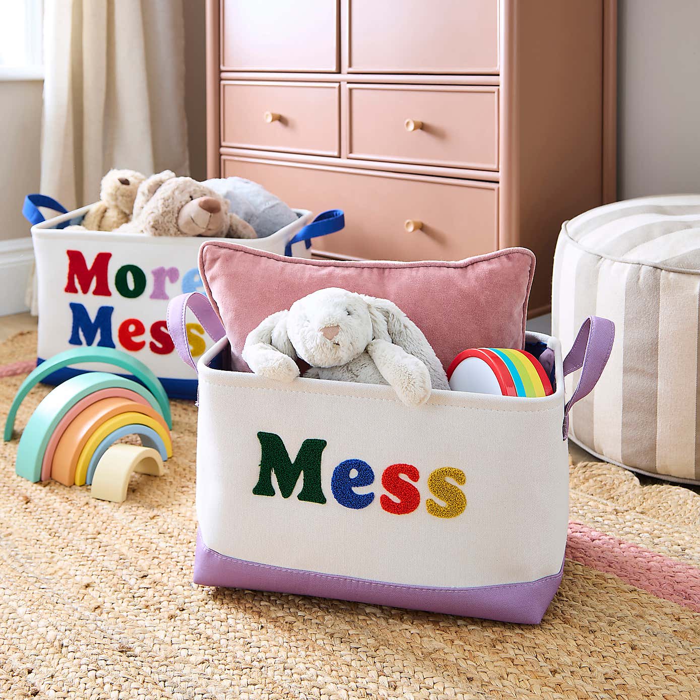 Mess Tufted Storage Basket
