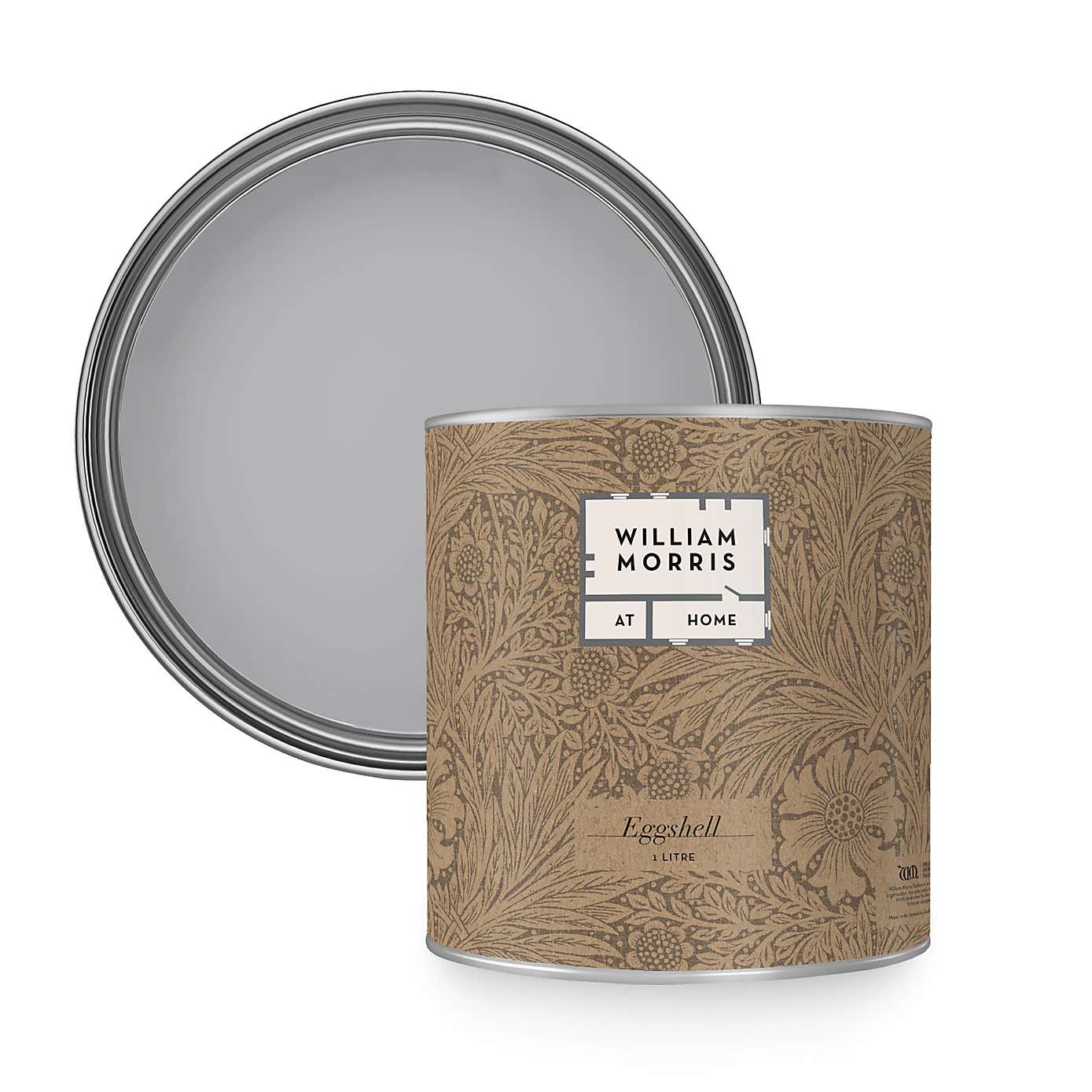 William Morris At Home Scoured Wool Eggshell Paint