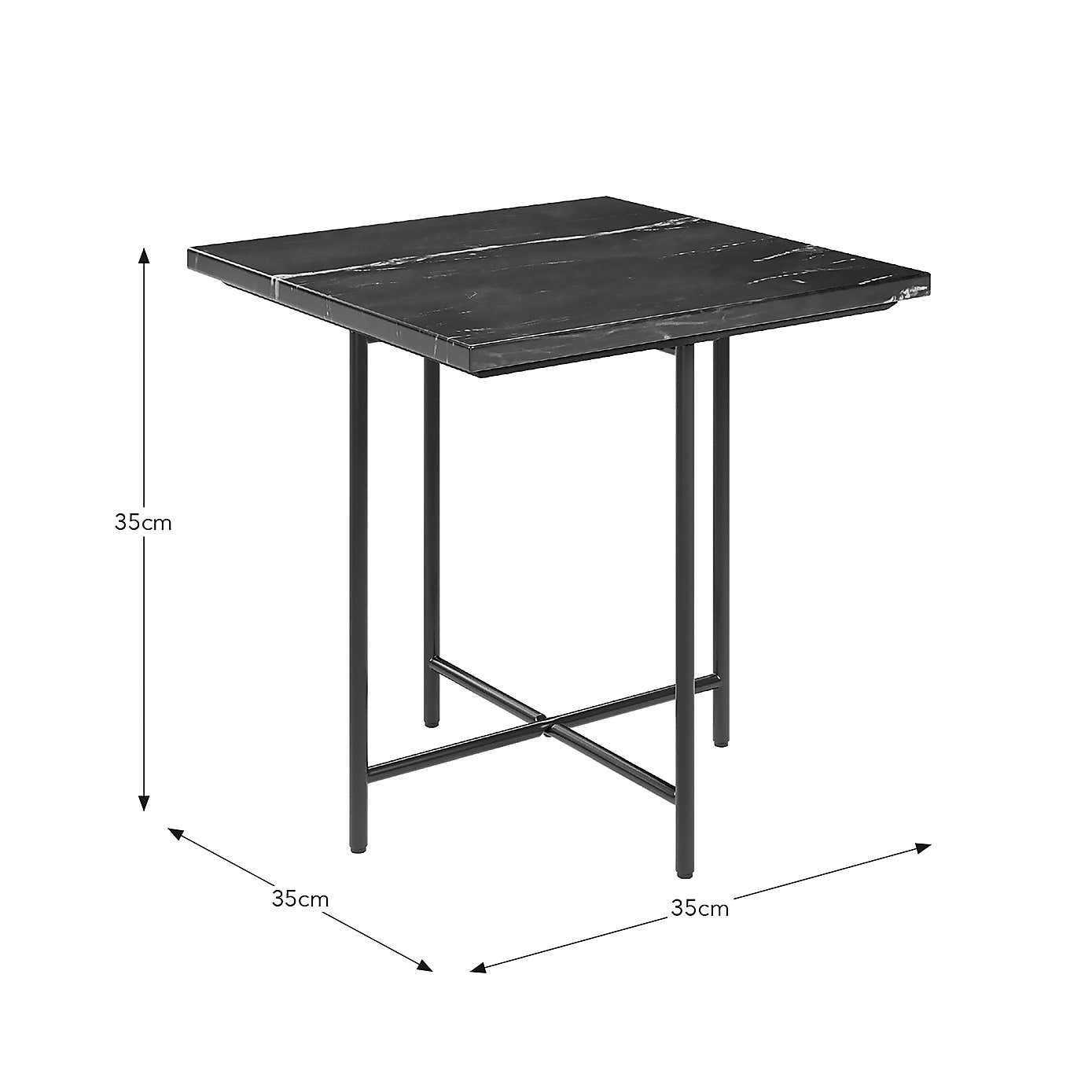 Cinzia Square Side Table