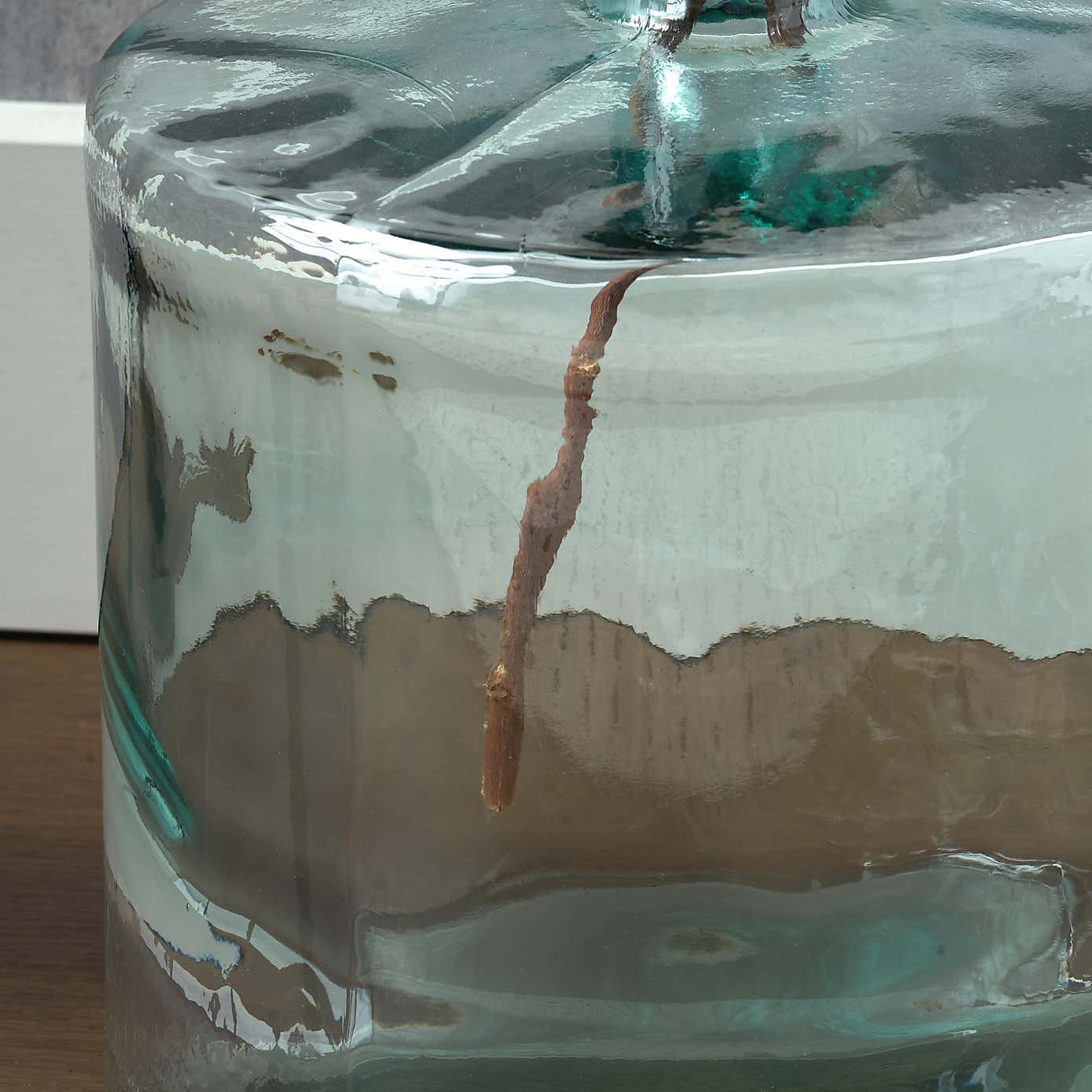 Clear Glass Bottle Vase