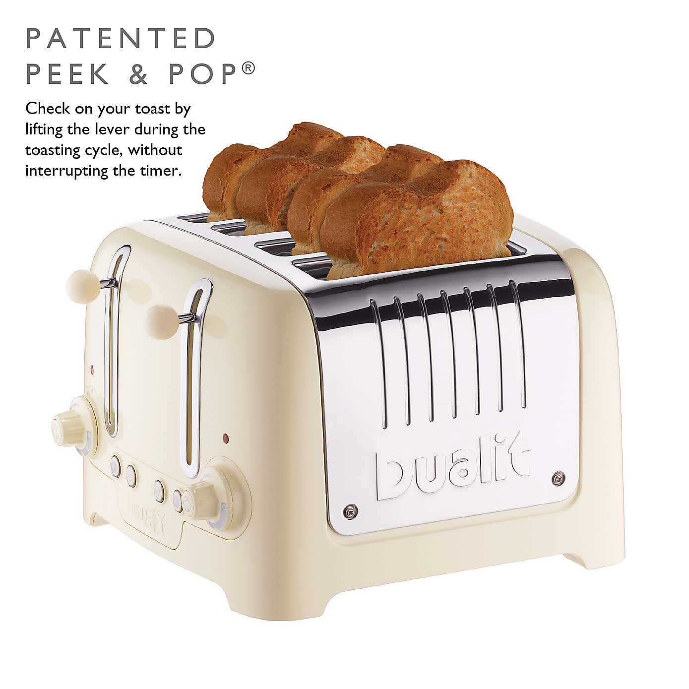 Dualit Lite 4 Long Slot Toaster