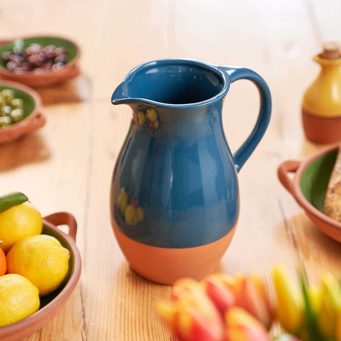 Dexam Sintra Glazed Terracotta Jug