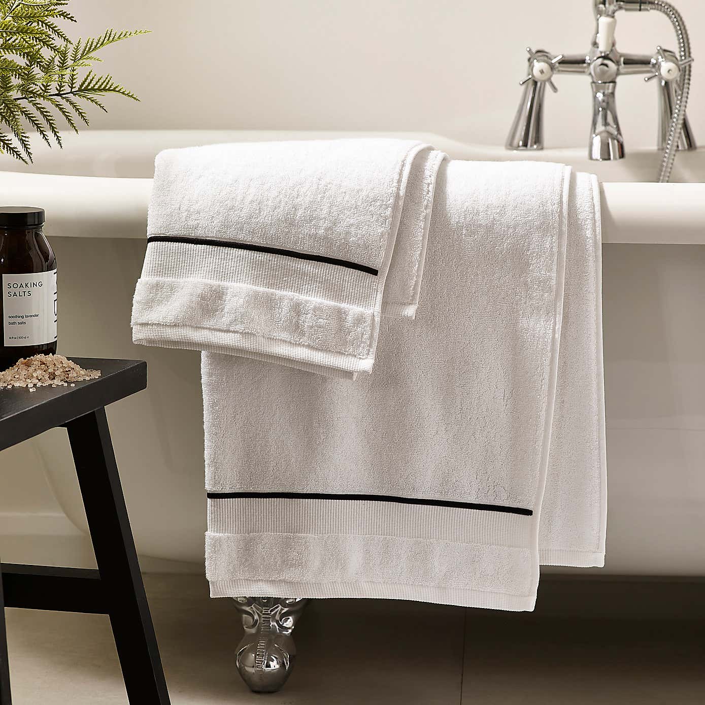 Baratta Stitch Cotton Towel