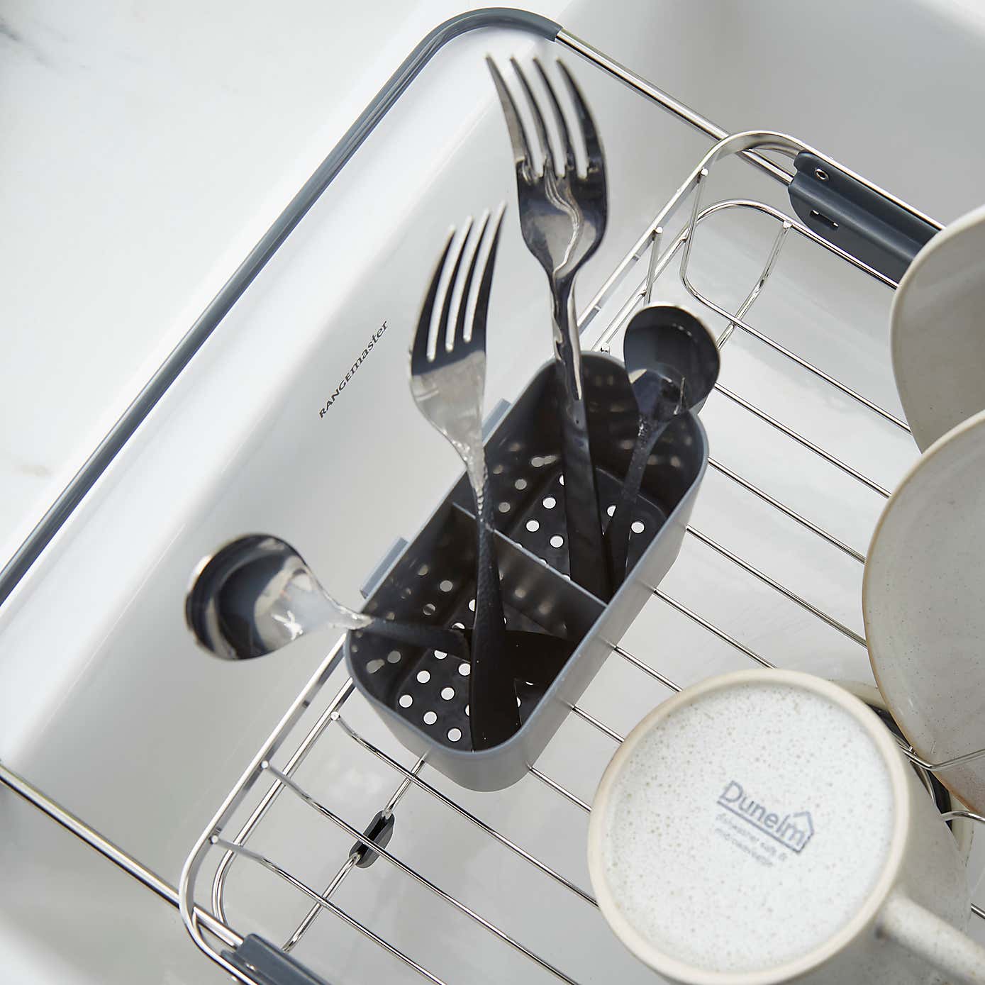 Extendable Stainless Steel Dish Rack