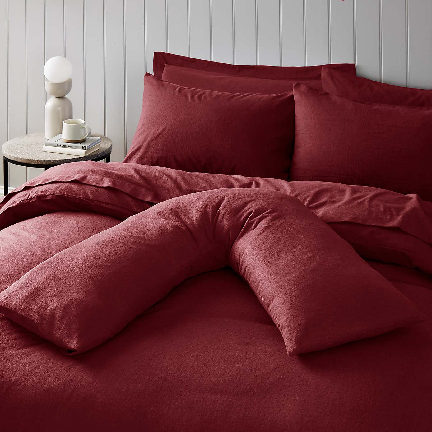 Soft & Cosy Brushed Cotton V-Shape Pillowcase