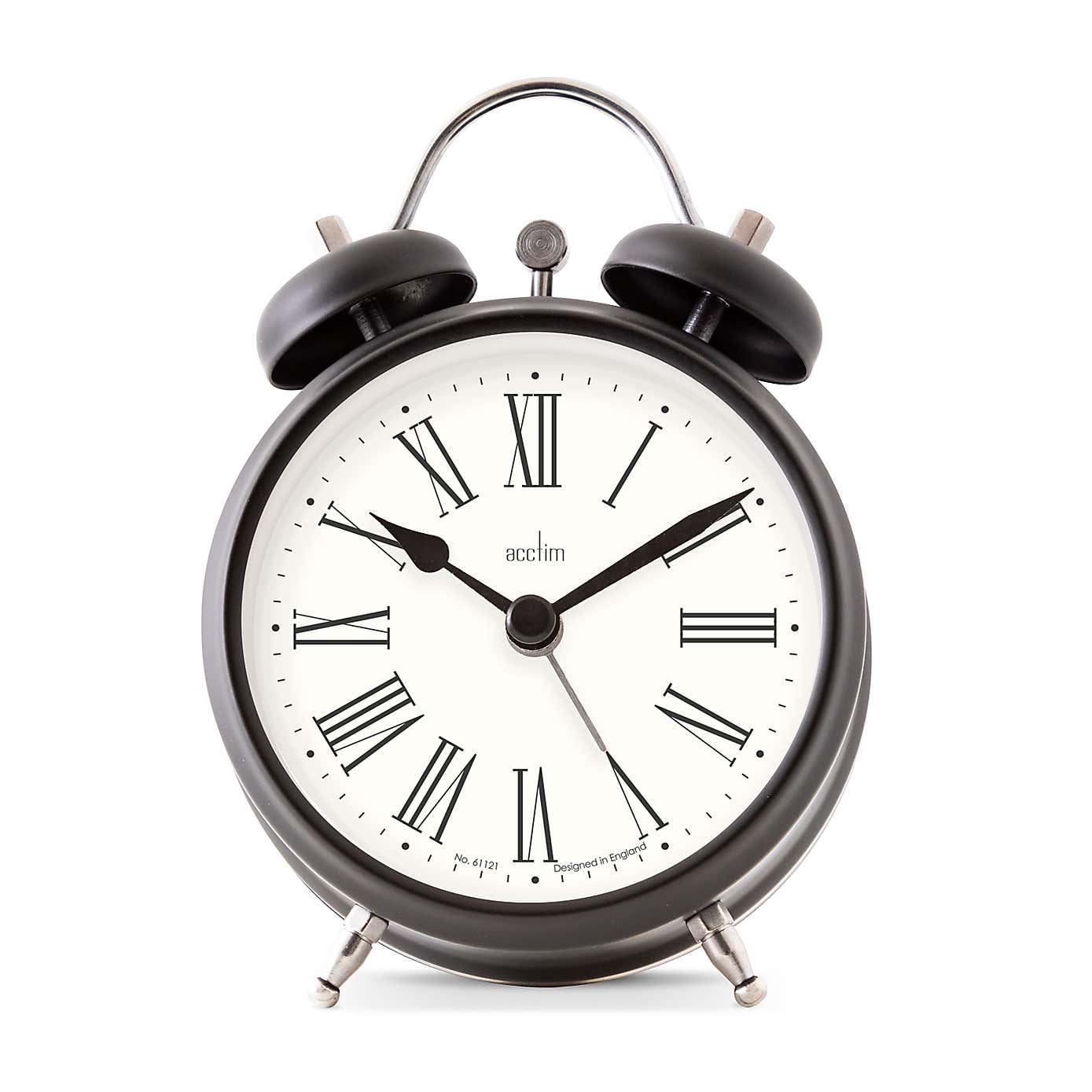 Acctim Shefford Roman Small Alarm Clock